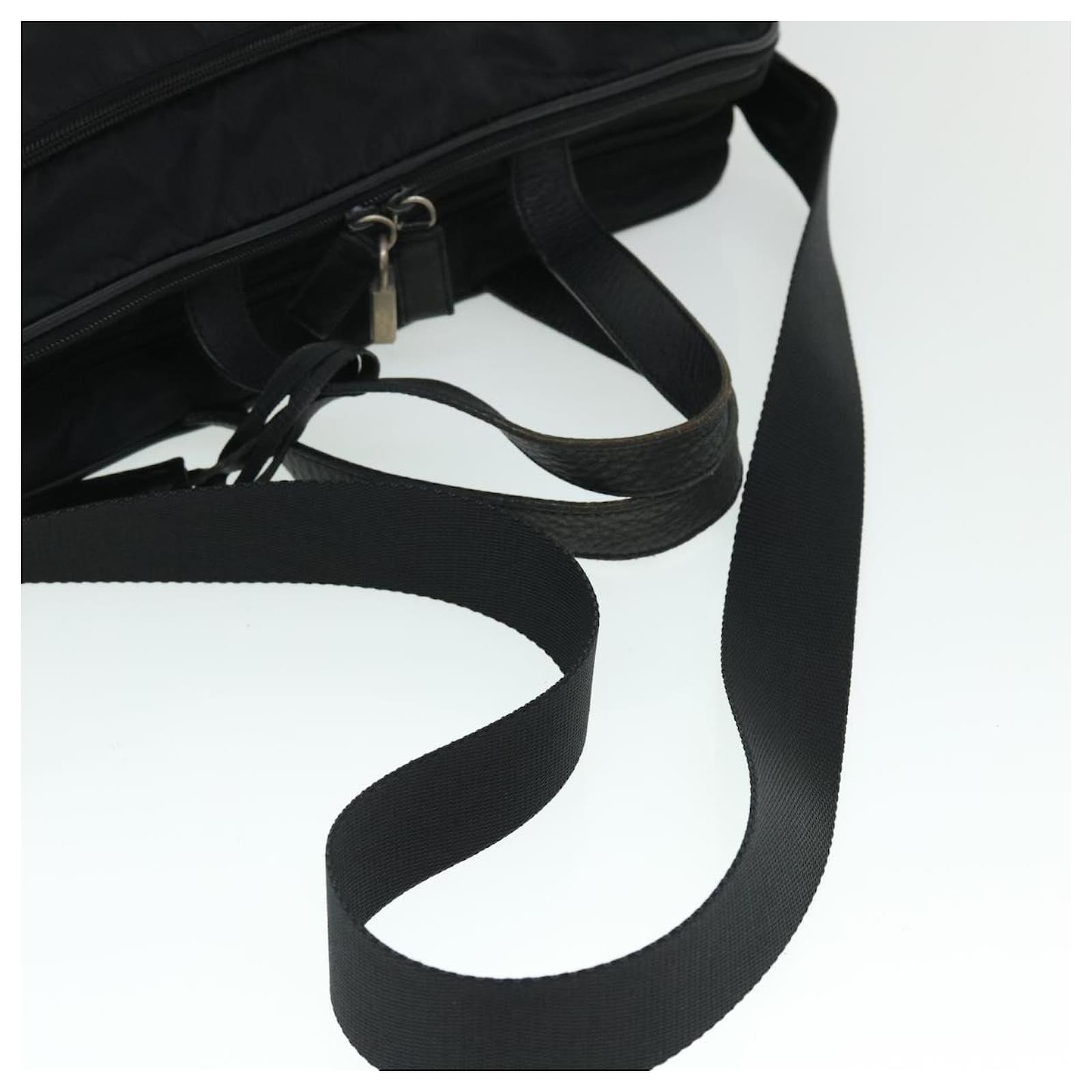 PRADA Shoulder Bag Nylon Black Auth 31543 ref.663170 - Joli Closet