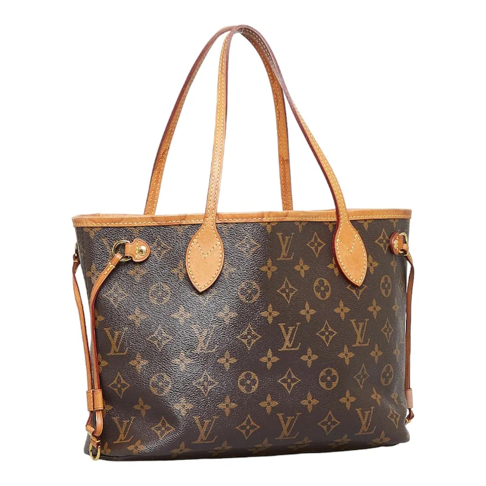 Authentic Louis Vuitton Neverfull MM Monogram Tote Bag M40156