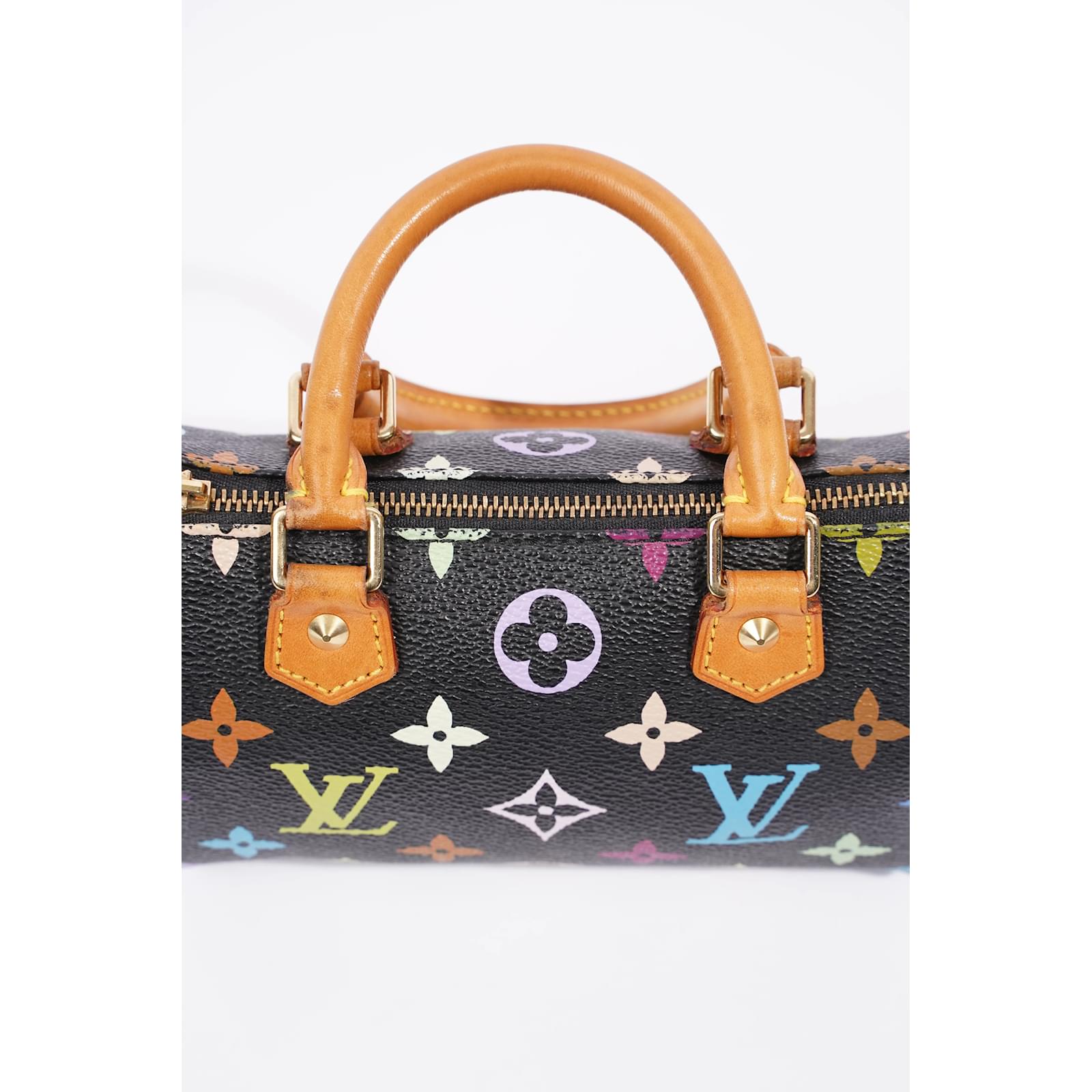 Louis Vuitton Nano Speedy x Takashi Murakami Black