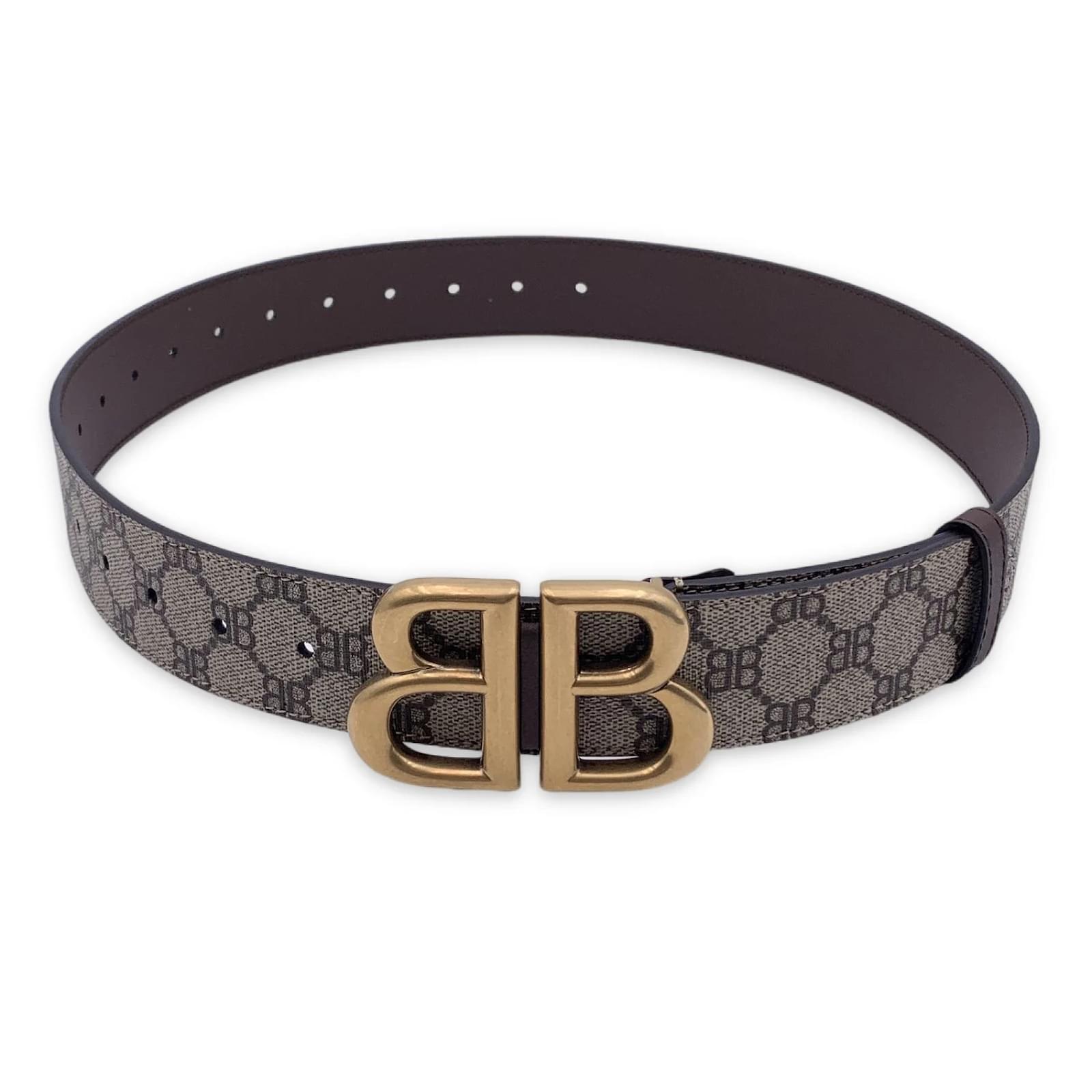 BALENCIAGA×GUCCI BBベルト Balenciaga x Gucci The Hacker Project BB Belt BB Coated