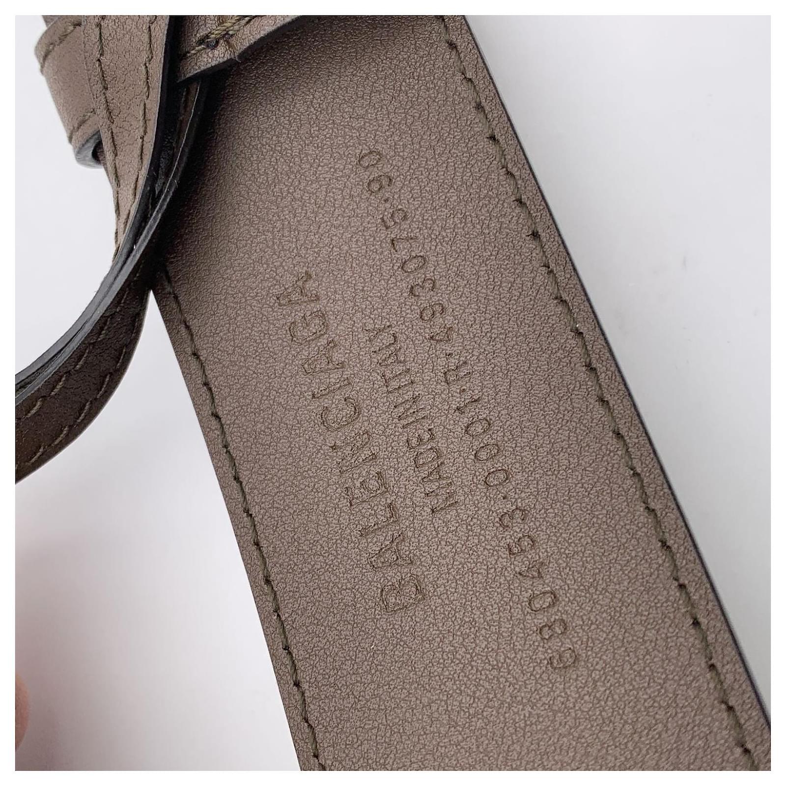 BALENCIAGA ベルト　90サイズ Balenciaga Black Crocodile Embossed Belt - size 80