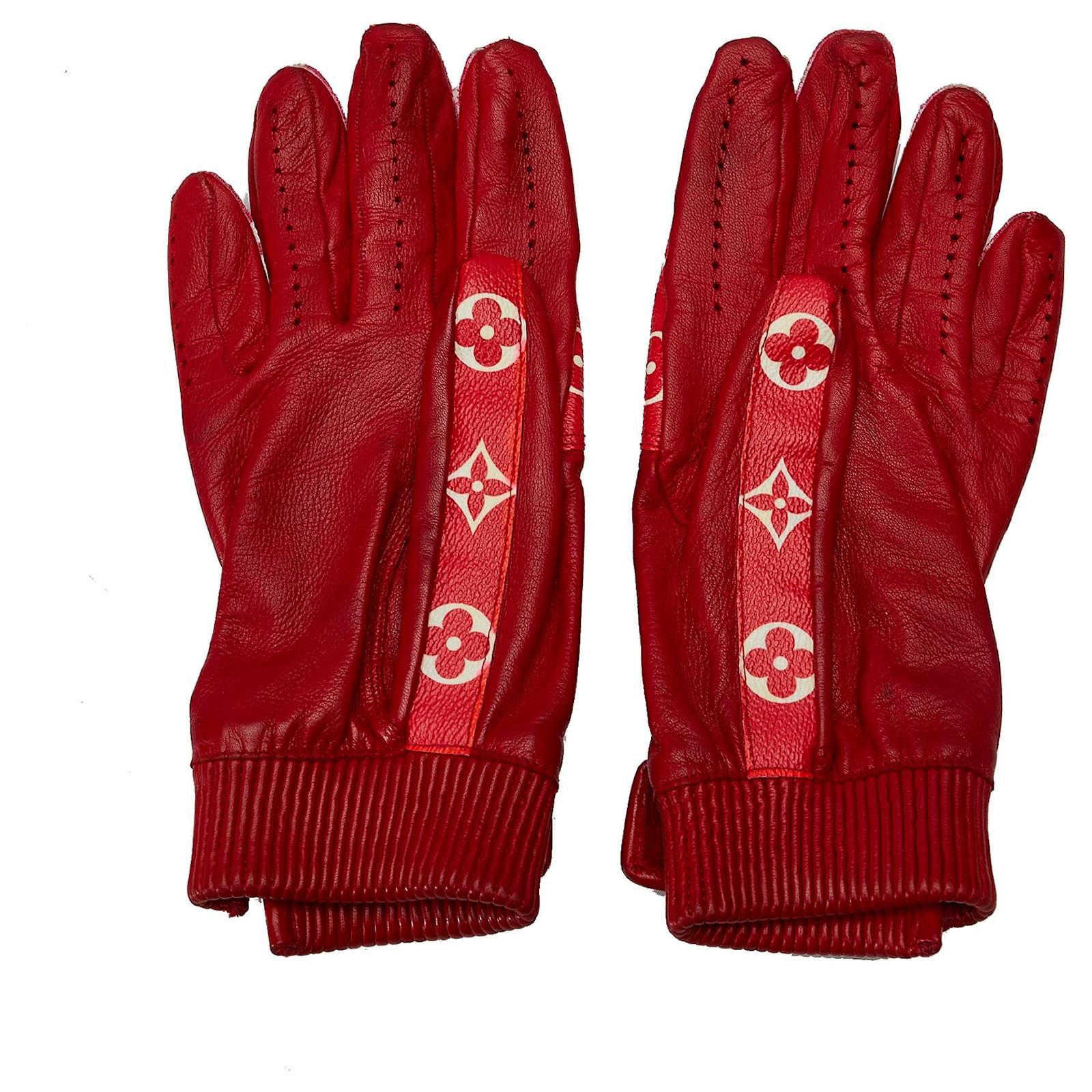 Louis vuitton supreme gloves best sale