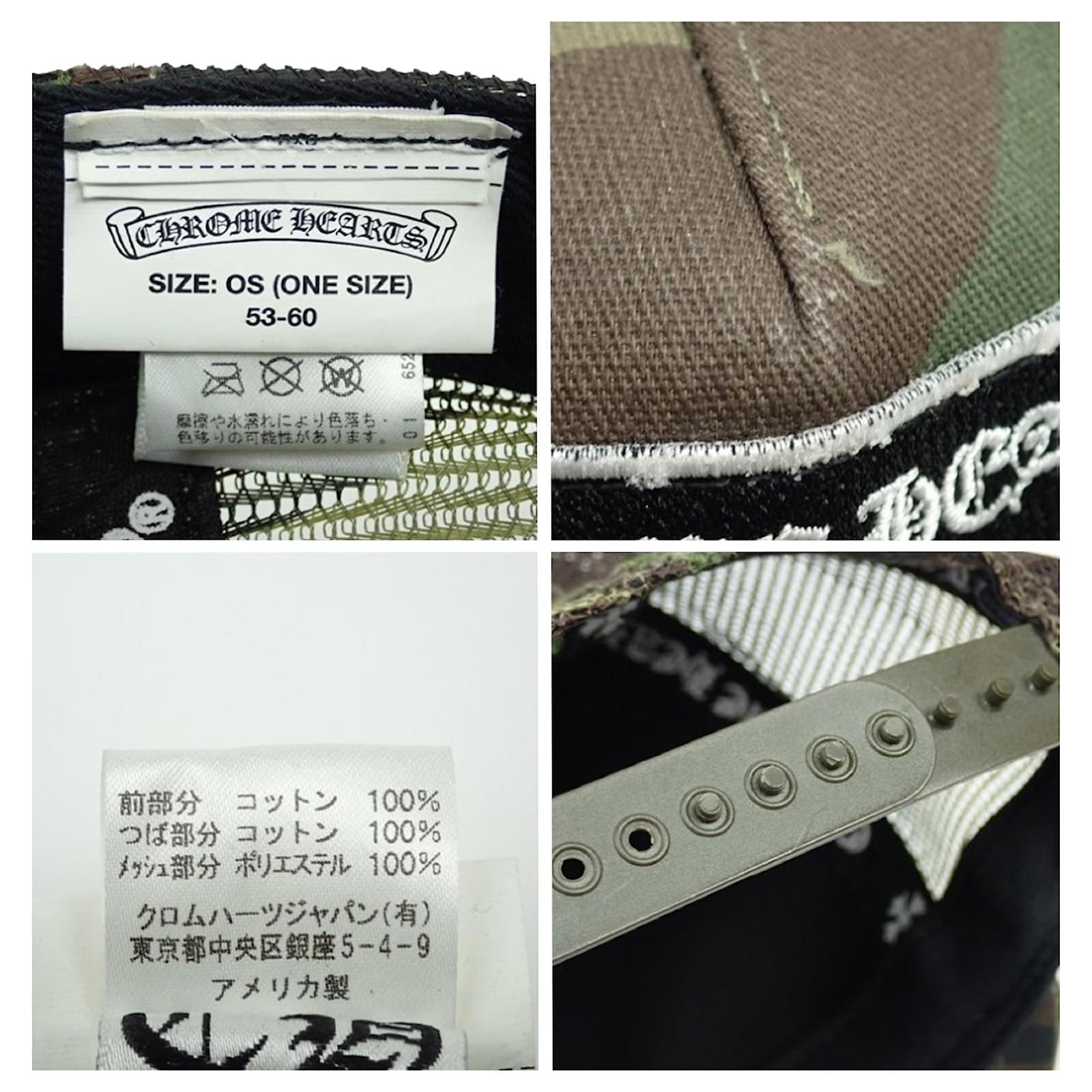 Chrome Hearts Camouflage Trucker Cap Head Circumference About 55.5