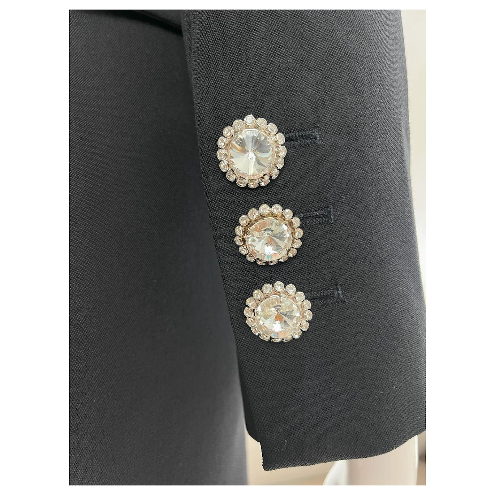 Alessandra Rich jacket Black Wool ref.1057696 - Joli Closet