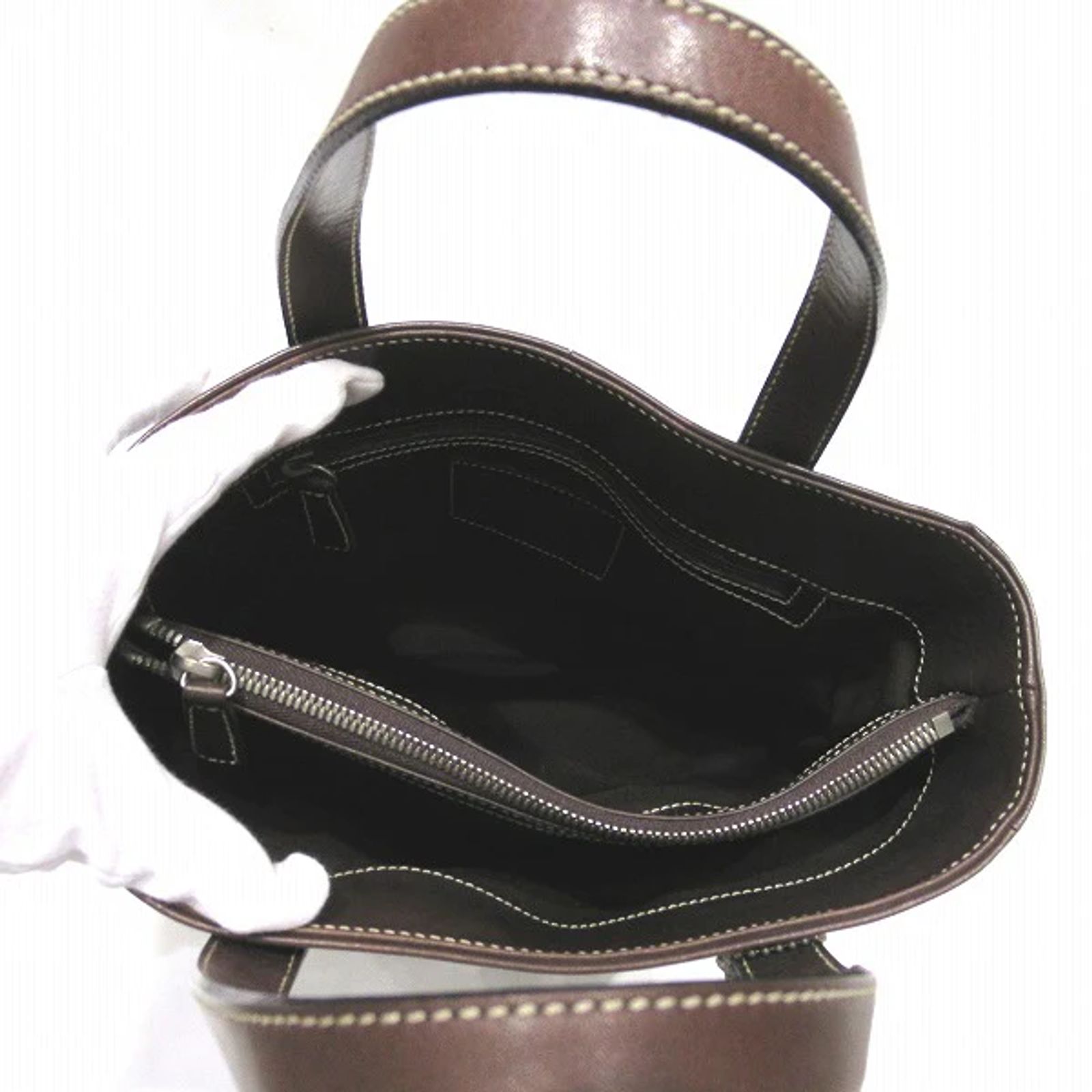 Coach Leather Tote Bag 7787 Brown Pony-style calfskin ref 