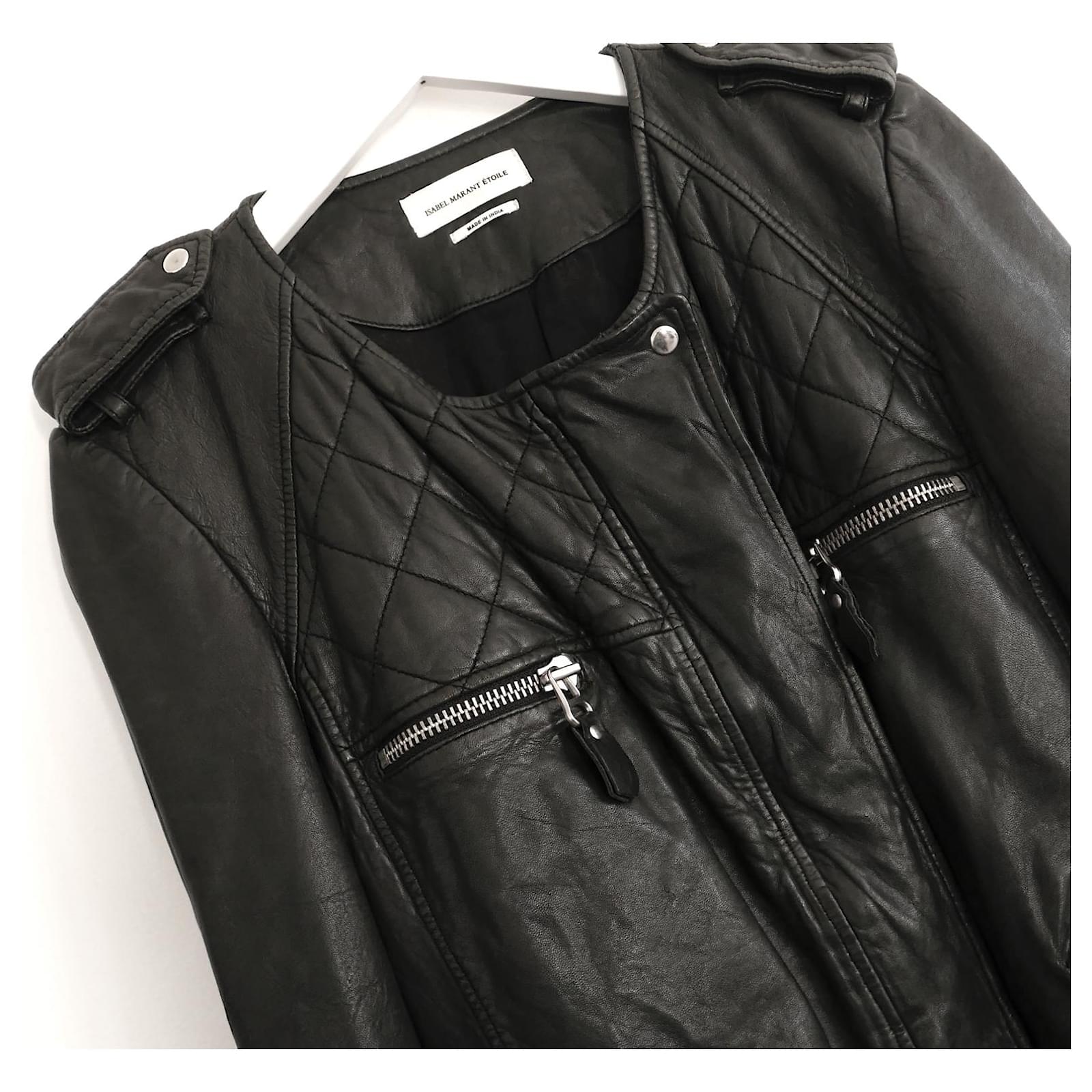 Isabelle Quilted Coat Black
