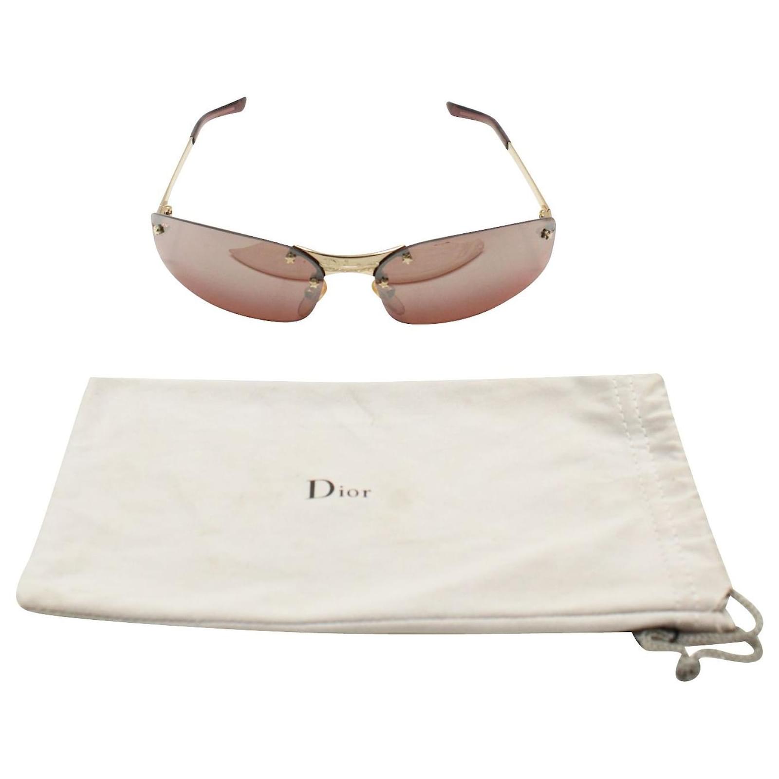 Dior Minipop Tinted Sunglasses Rose Color Pink Metal ref.1060723