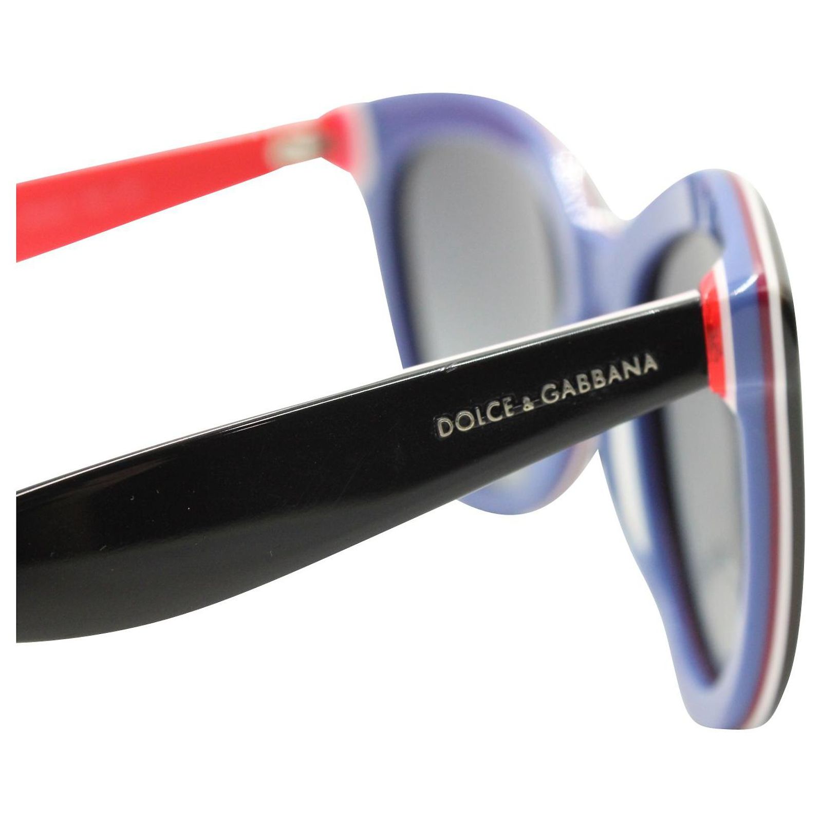 Dolce & Gabbana Red, White, And Blue Sunglasses Dolce & Gabbana Kids DX 6006U Sunglasses 308825 Red - eye-oo.com main image 2