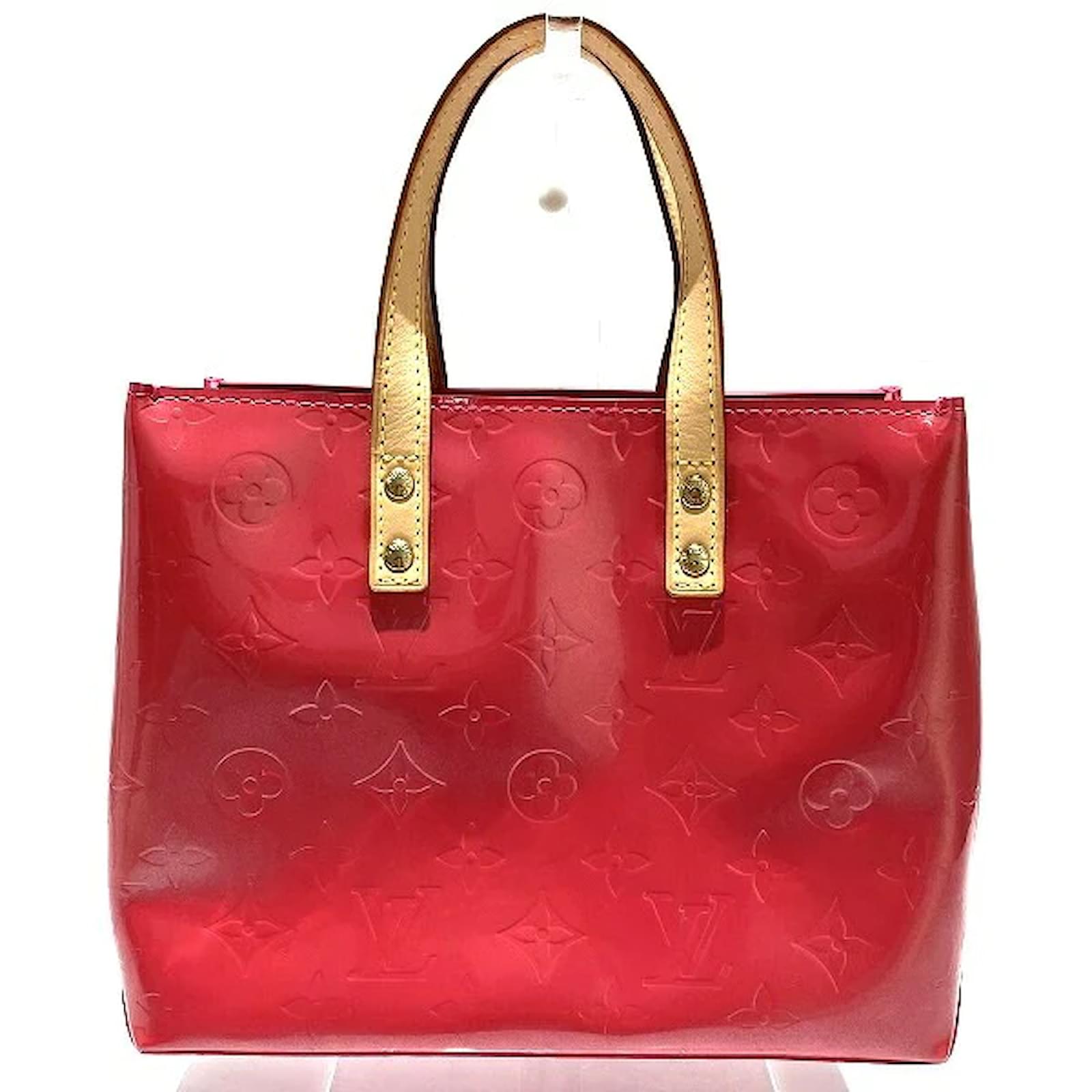 Louis Vuitton Monogram Vernis Reade PM M9132F Women's Handbag