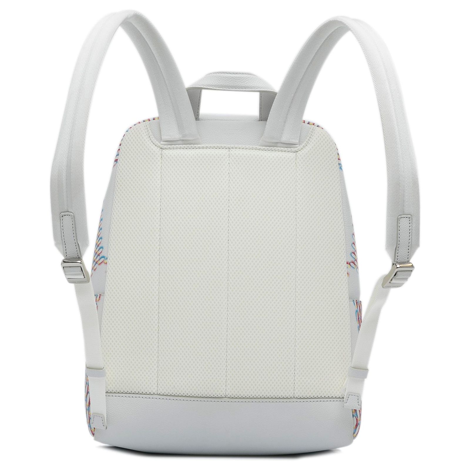 Louis Vuitton White Damier Spray Racer Backpack Leather Pony  display picture 3