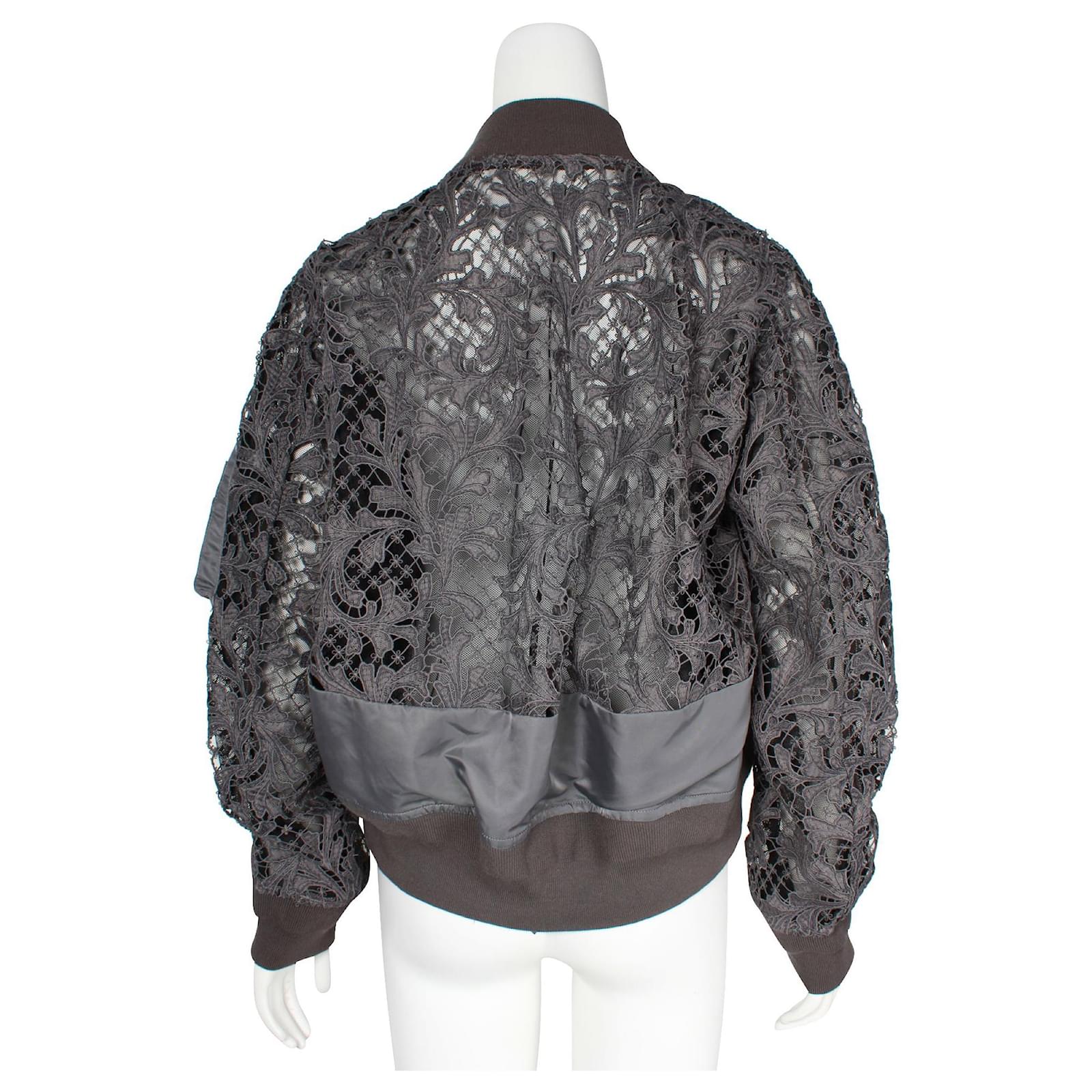 sacai Lace Ruffle Bomber Jacket レース サイズ1 - メルカリ