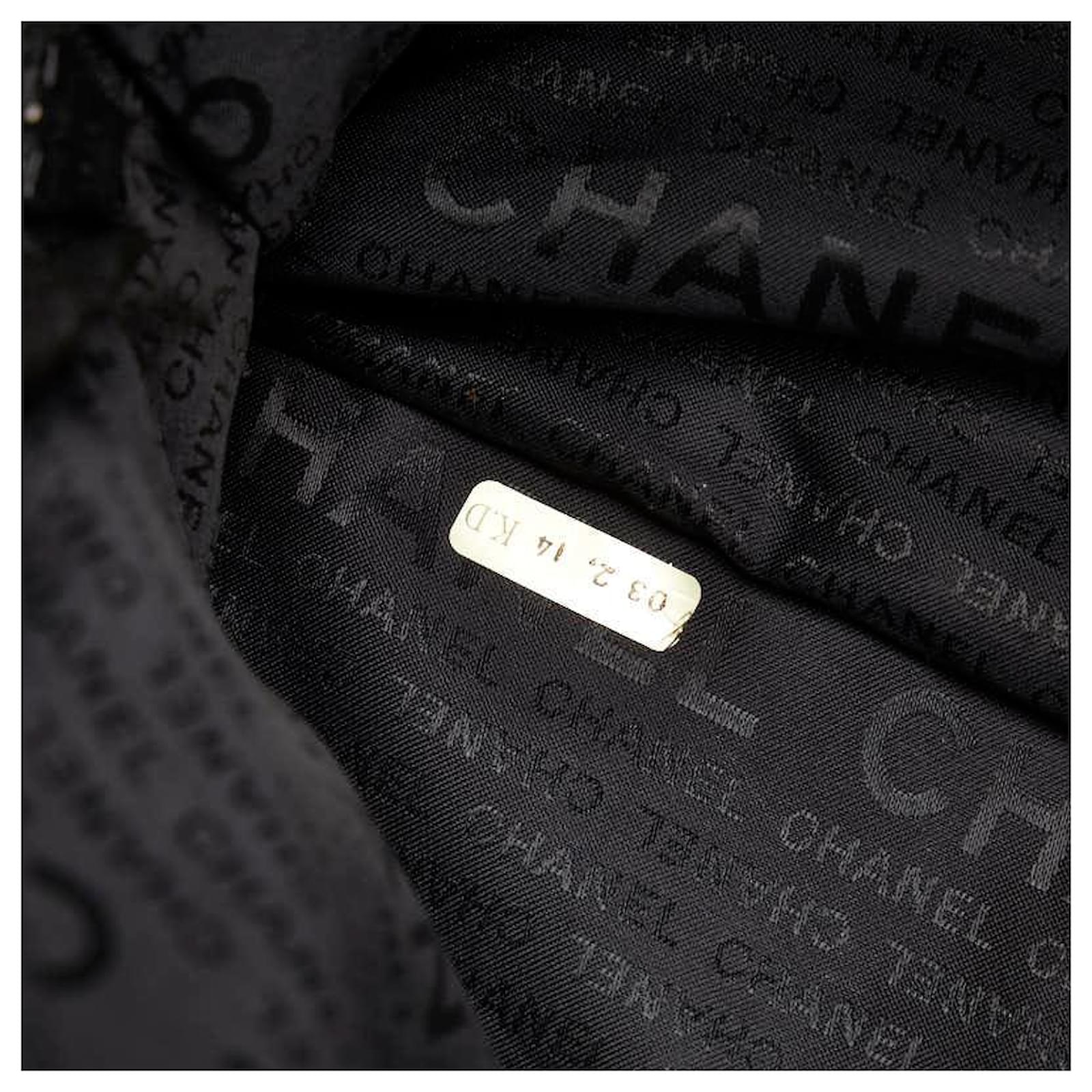 Chanel CC Sports Line Nylon Boston Bag