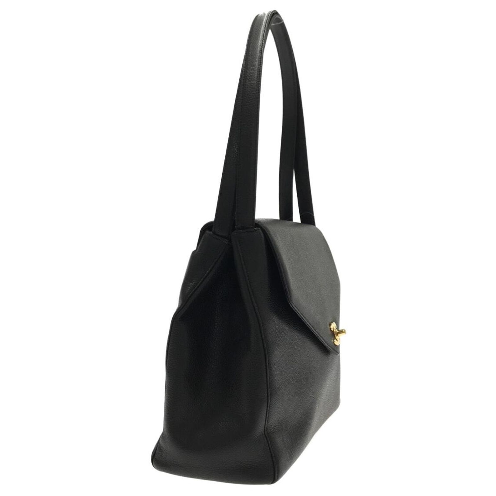 Timeless Chanel COCO Mark Black Leather ref.1066567 - Joli Closet