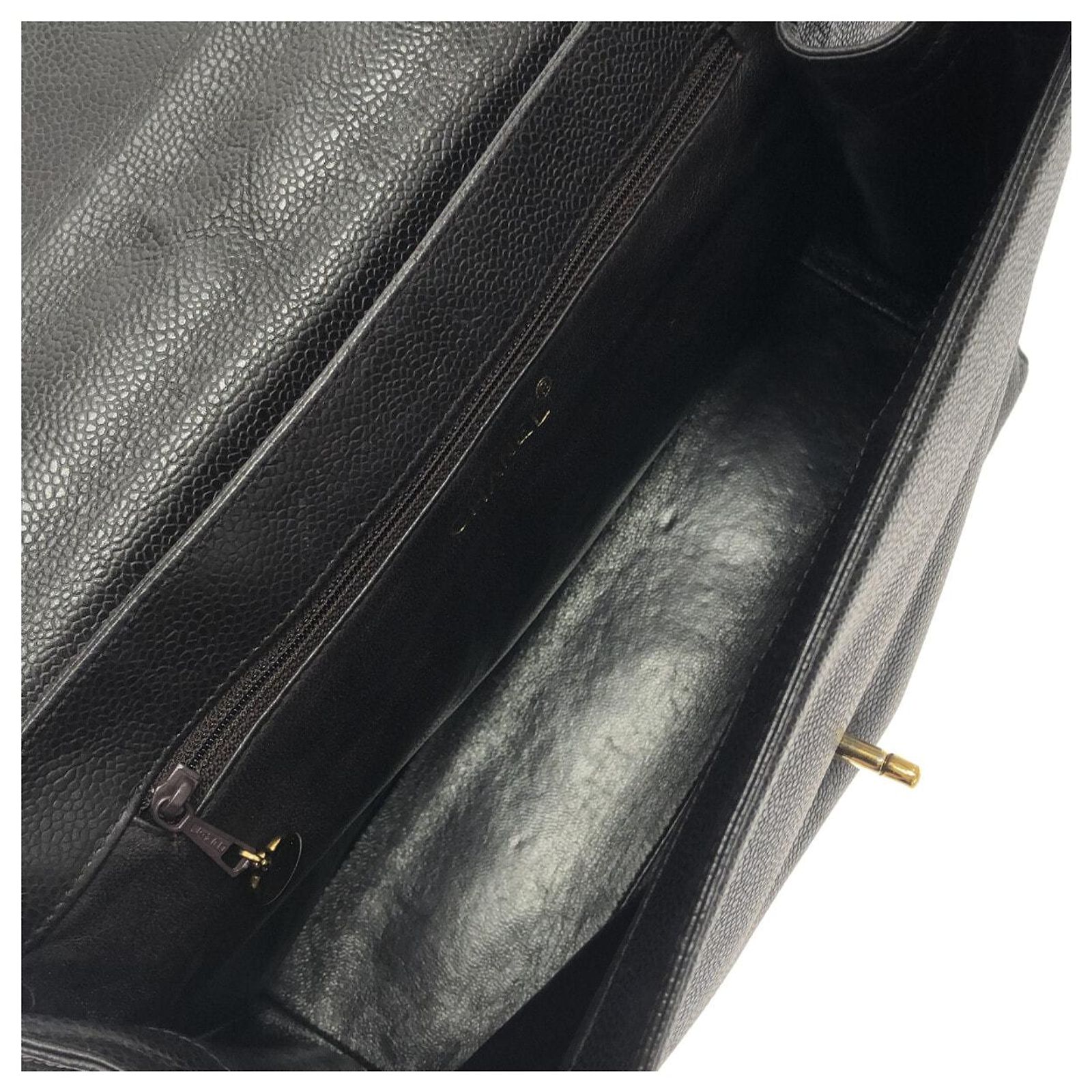 Timeless Chanel COCO Mark Black Leather ref.1066567 - Joli Closet