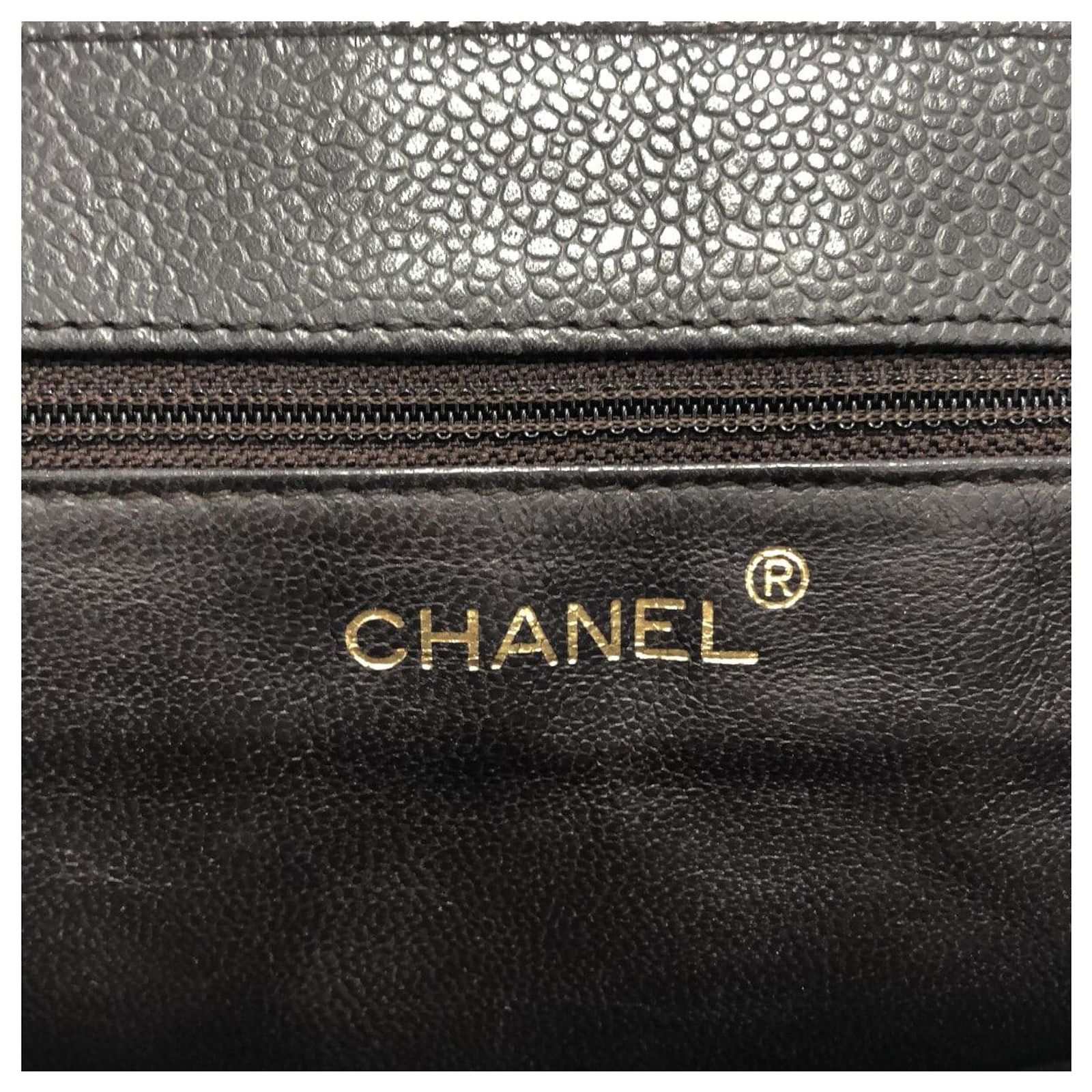 Timeless Chanel COCO Mark Black Leather ref.1066567 - Joli Closet