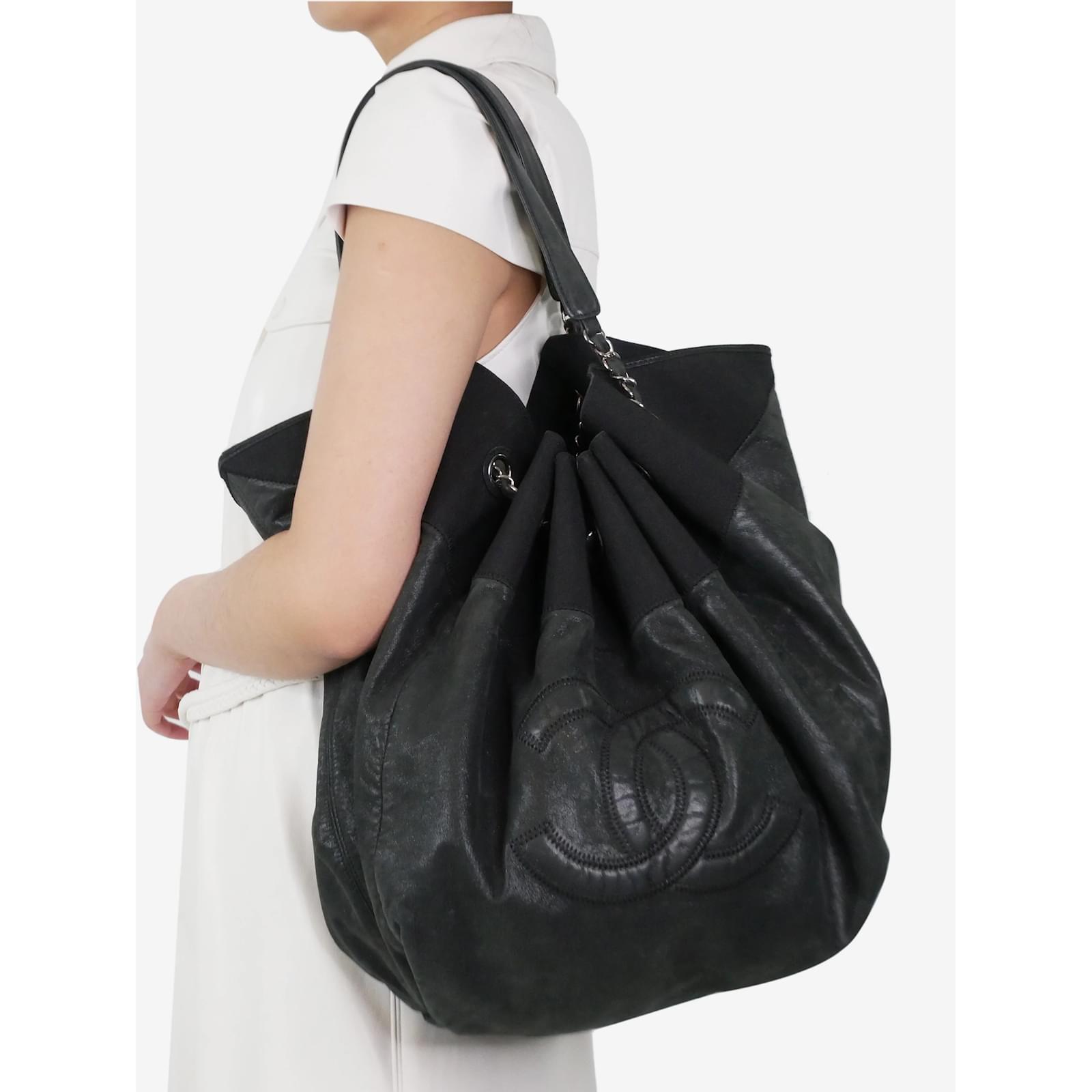 CHANEL ブラック トートバッグ yukishop｜激安ブランドコピー バッグ/時計/服/靴/ジュエリー