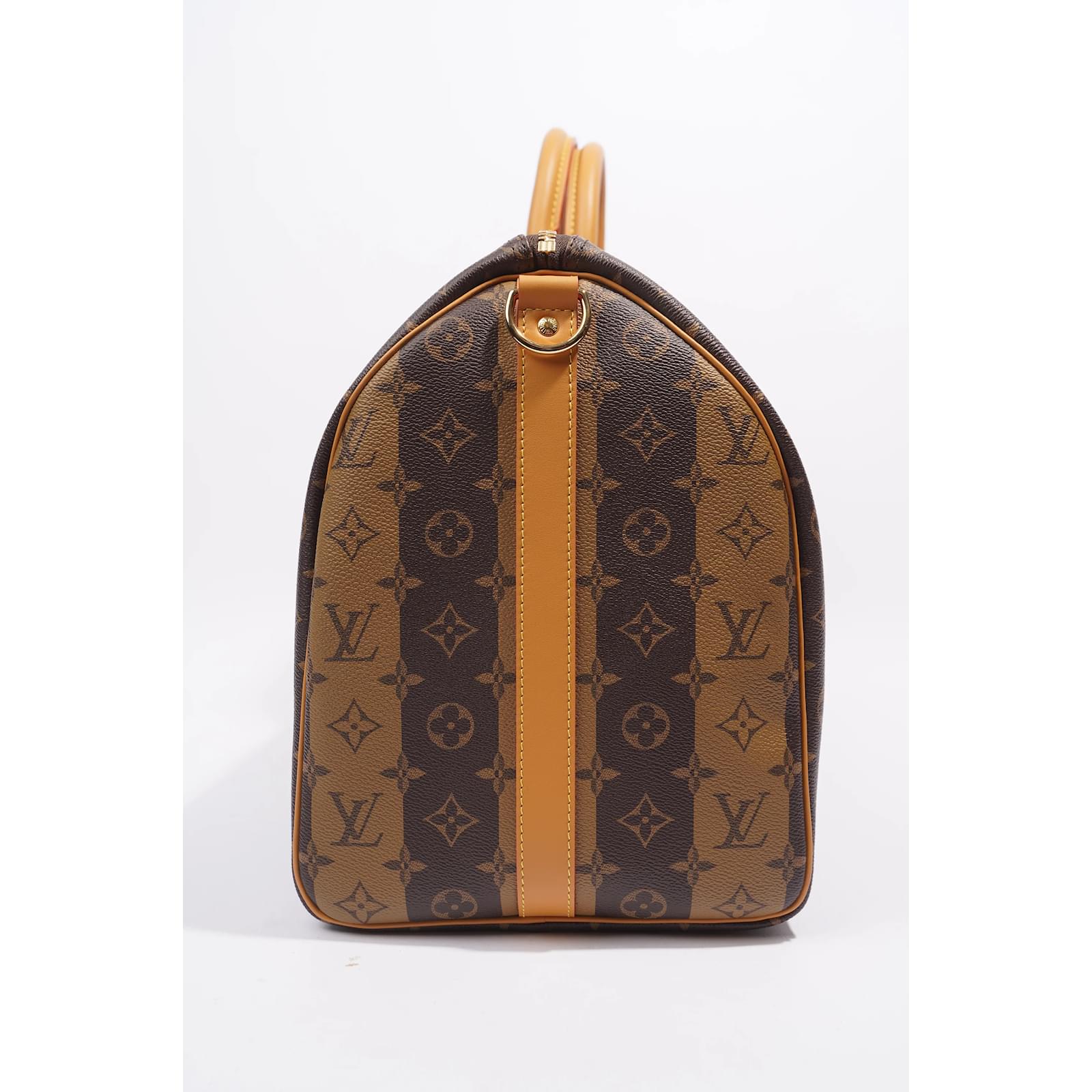 Louis Vuitton x Nigo Keepall Bandouliere Reverse Monogram Canvas 50 Cloth  ref.1067656 - Joli Closet