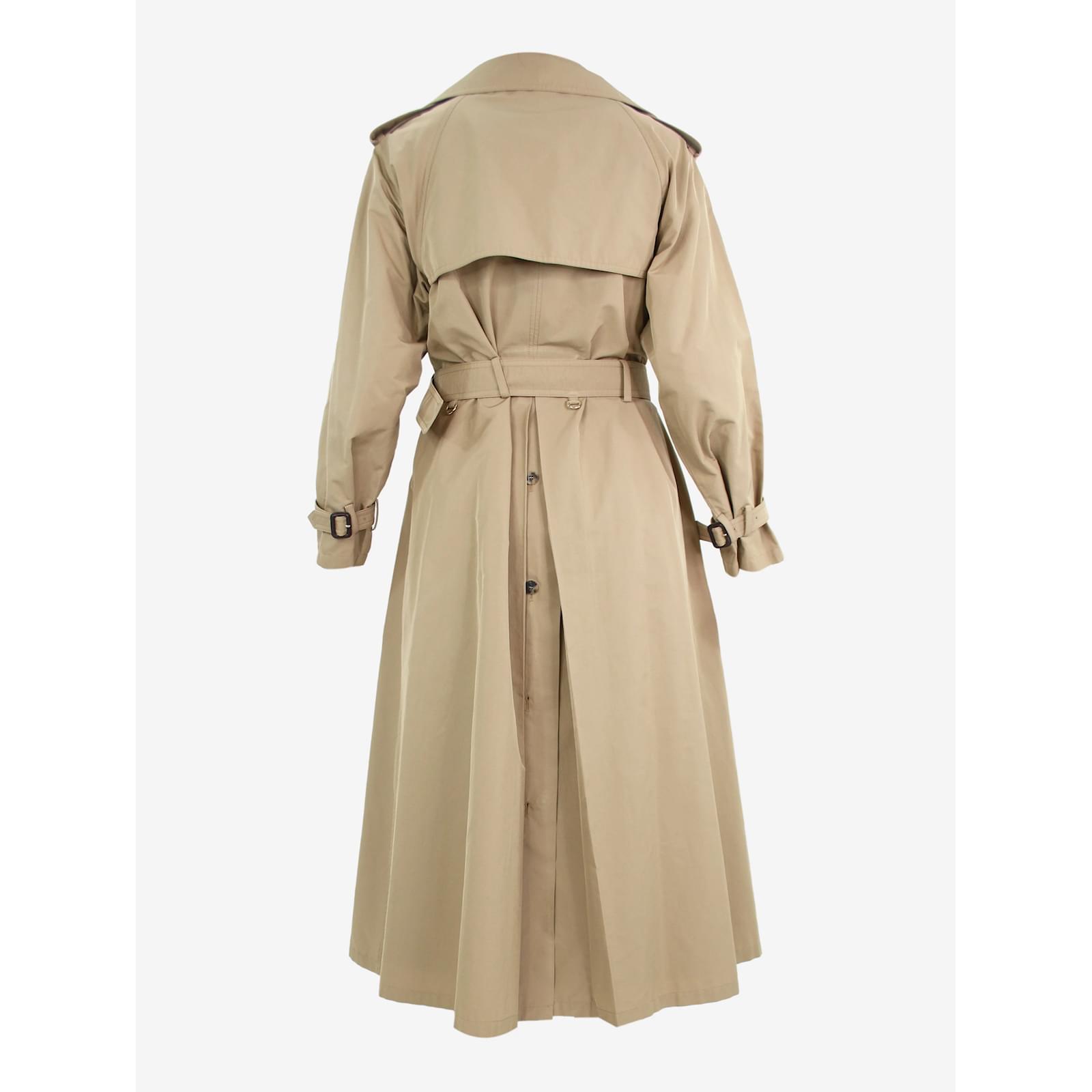 Beige trench coat with belt - size IT 42