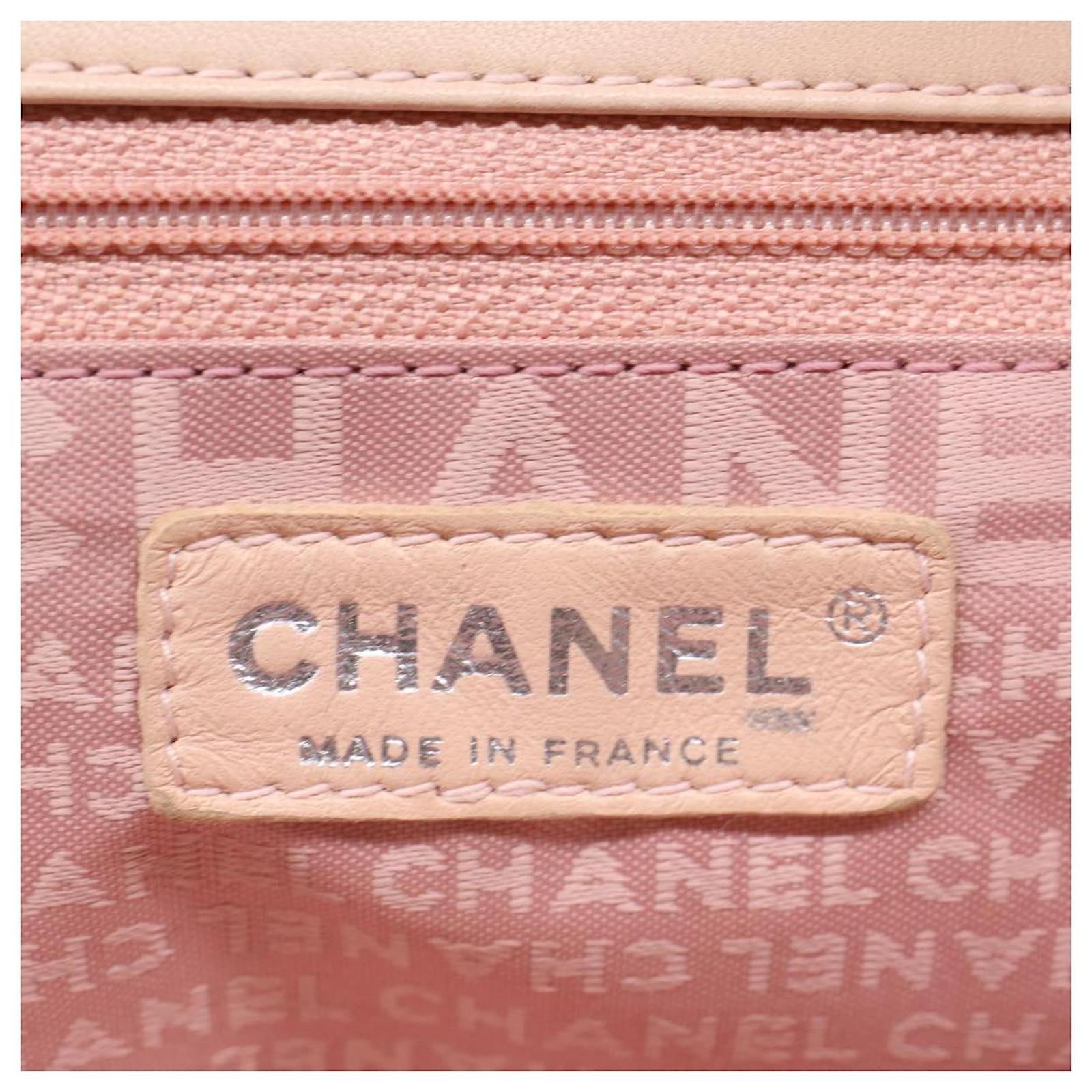 CHANEL Matelasse Chain Shoulder Bag Leather Pink CC Auth 53097 ref.1071320  - Joli Closet