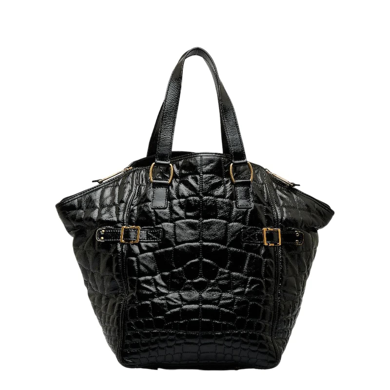 Yves Saint Laurent バッグ 黒/茶 楽天市場】【バッグ】YVES SAINT LAURENT イヴ サン ローラン