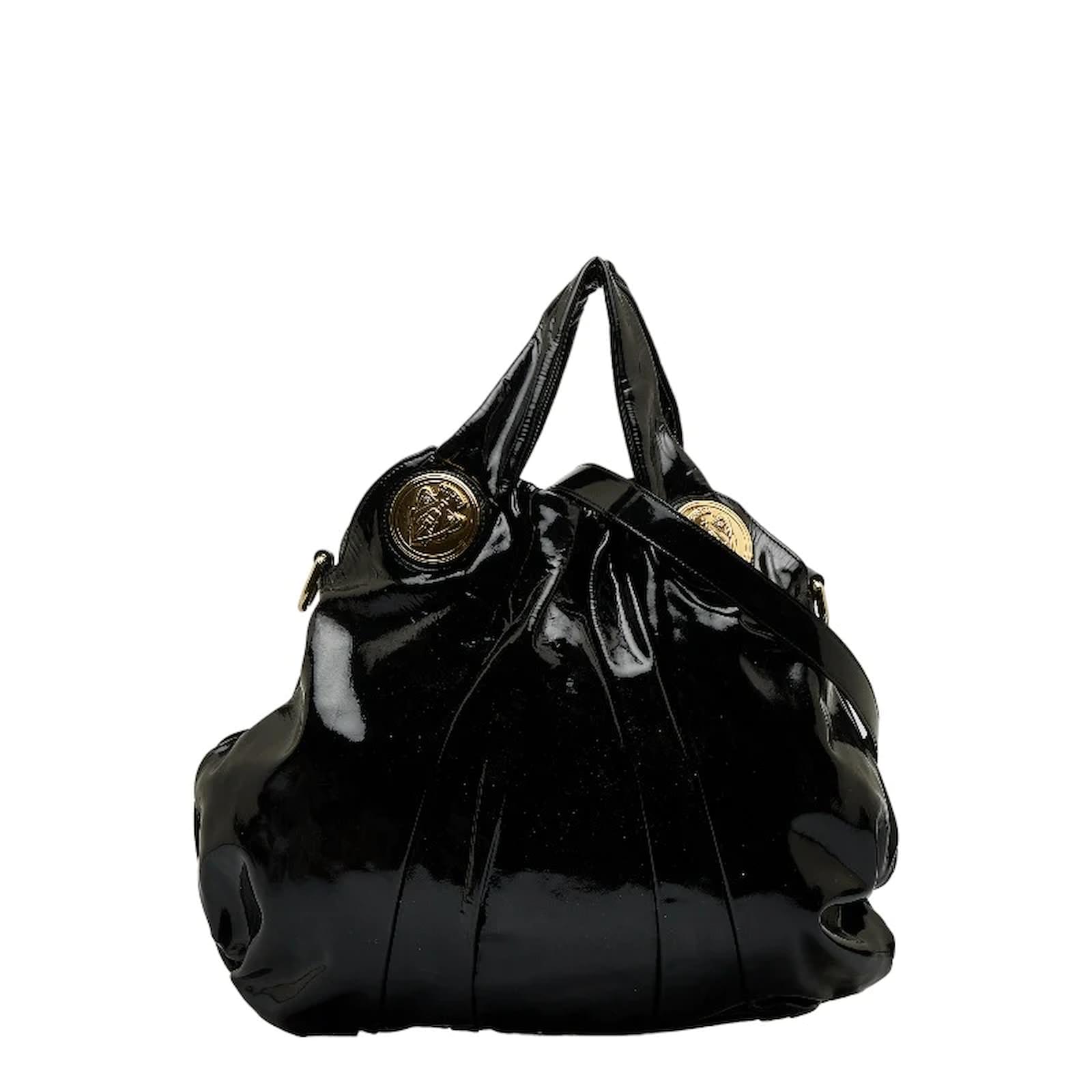 Soho patent leather handbag Gucci Black in Patent leather - 34761466