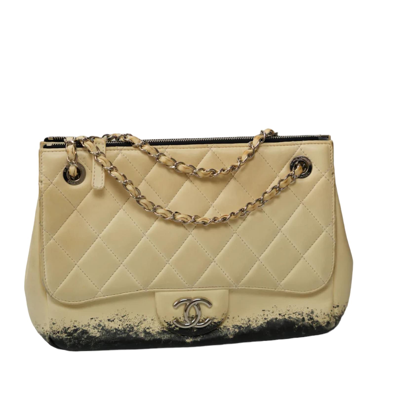 Sac Chanel Vintage Jumbo Timeless Leather ref.1081296 - Joli Closet