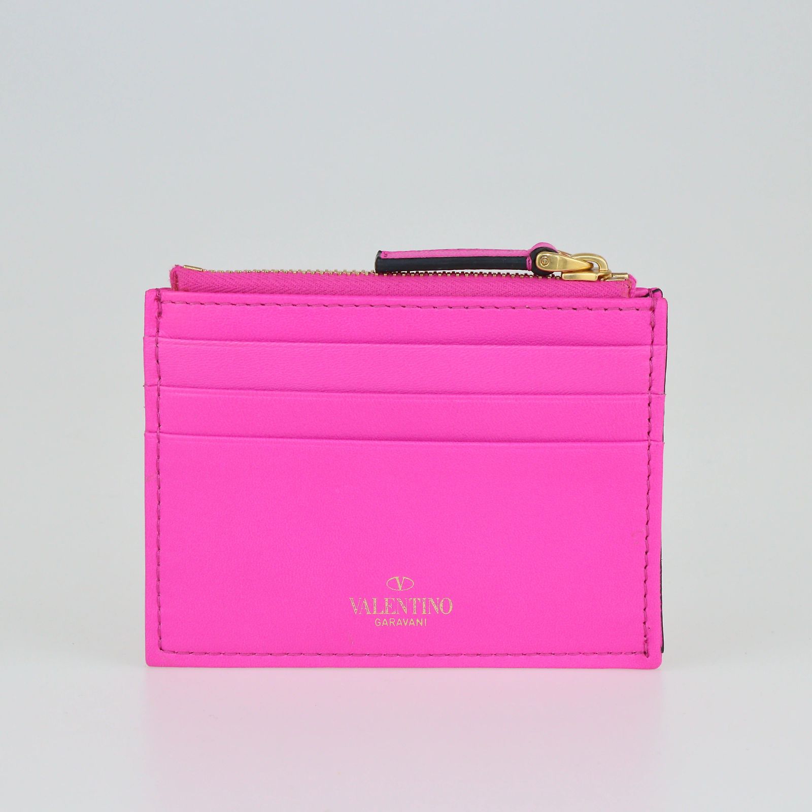 Coin Case Coin Purse Valentino Cardholder Valentino Fuchsia  display picture 3