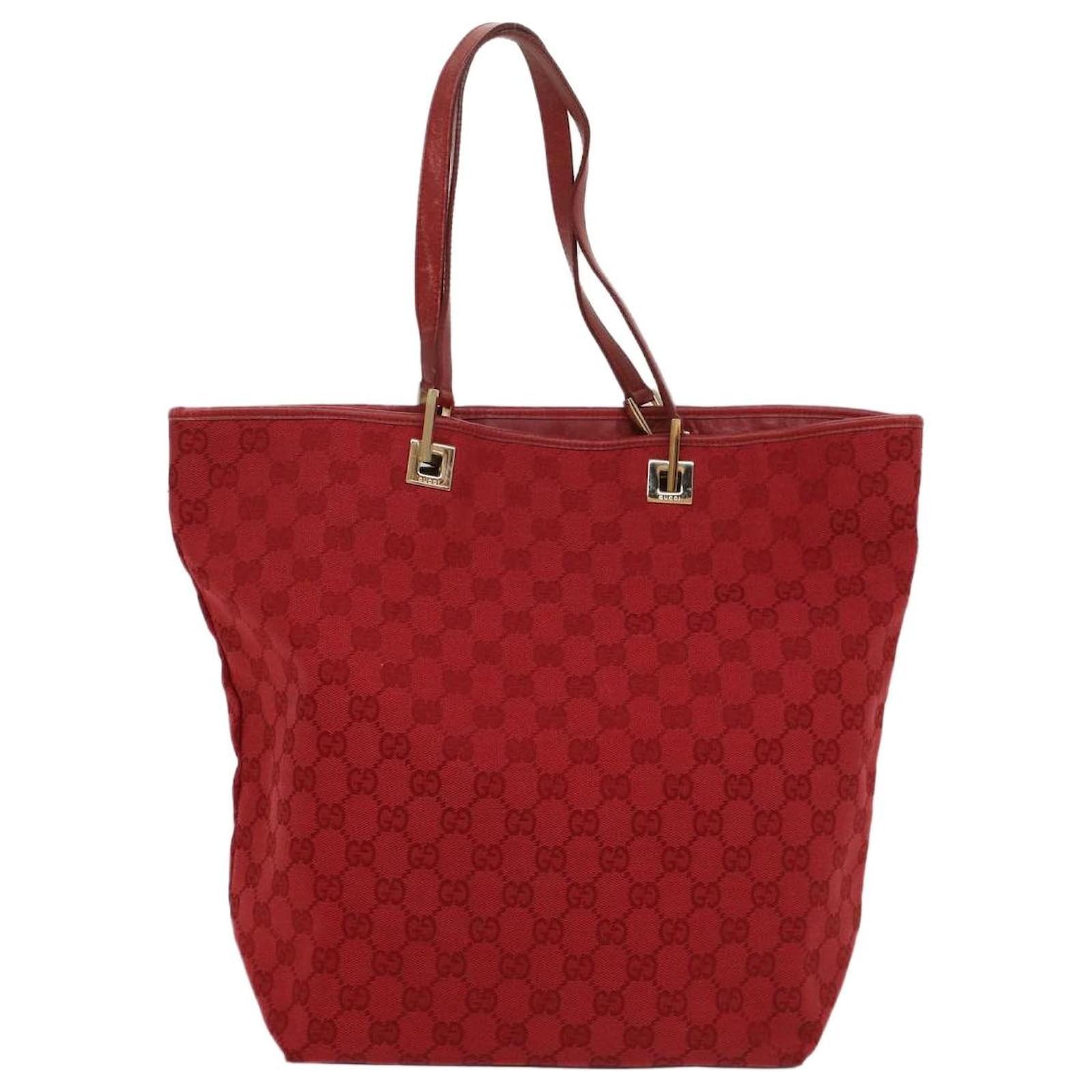 Red gucci 2024 bucket bag