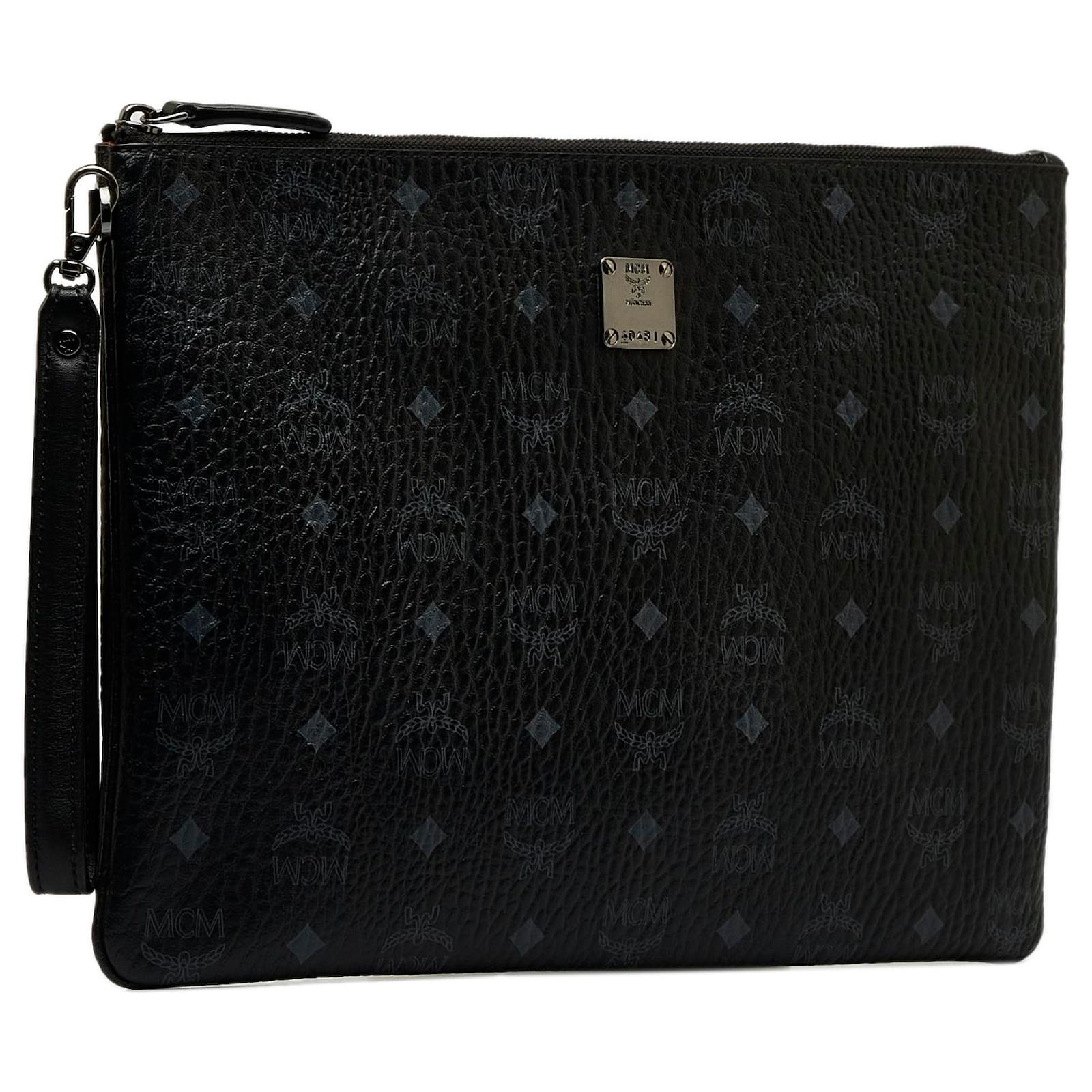 Mcm discount black clutch