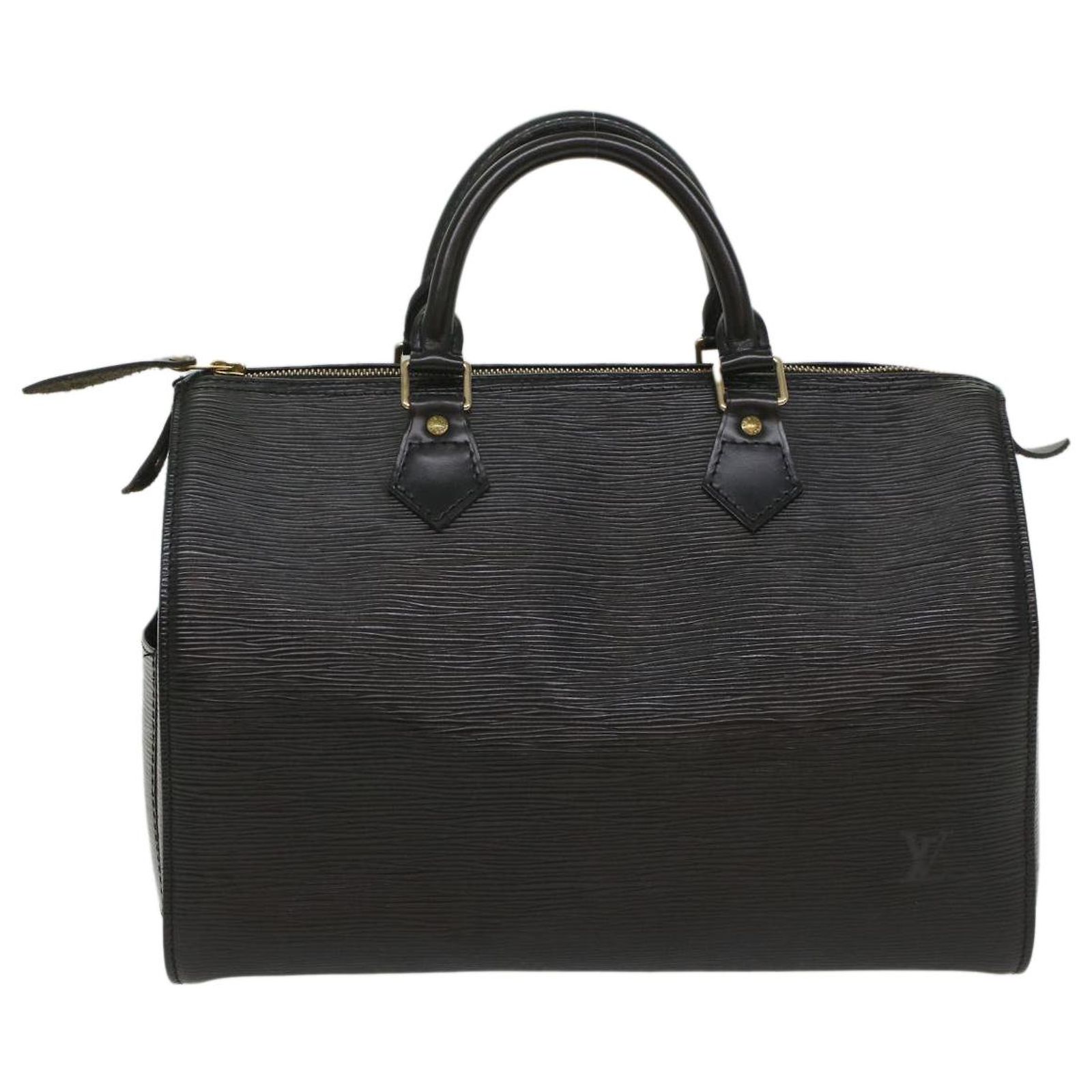 Louis Vuitton Speedy 30 Black Leather ref.1090508 - Joli Closet