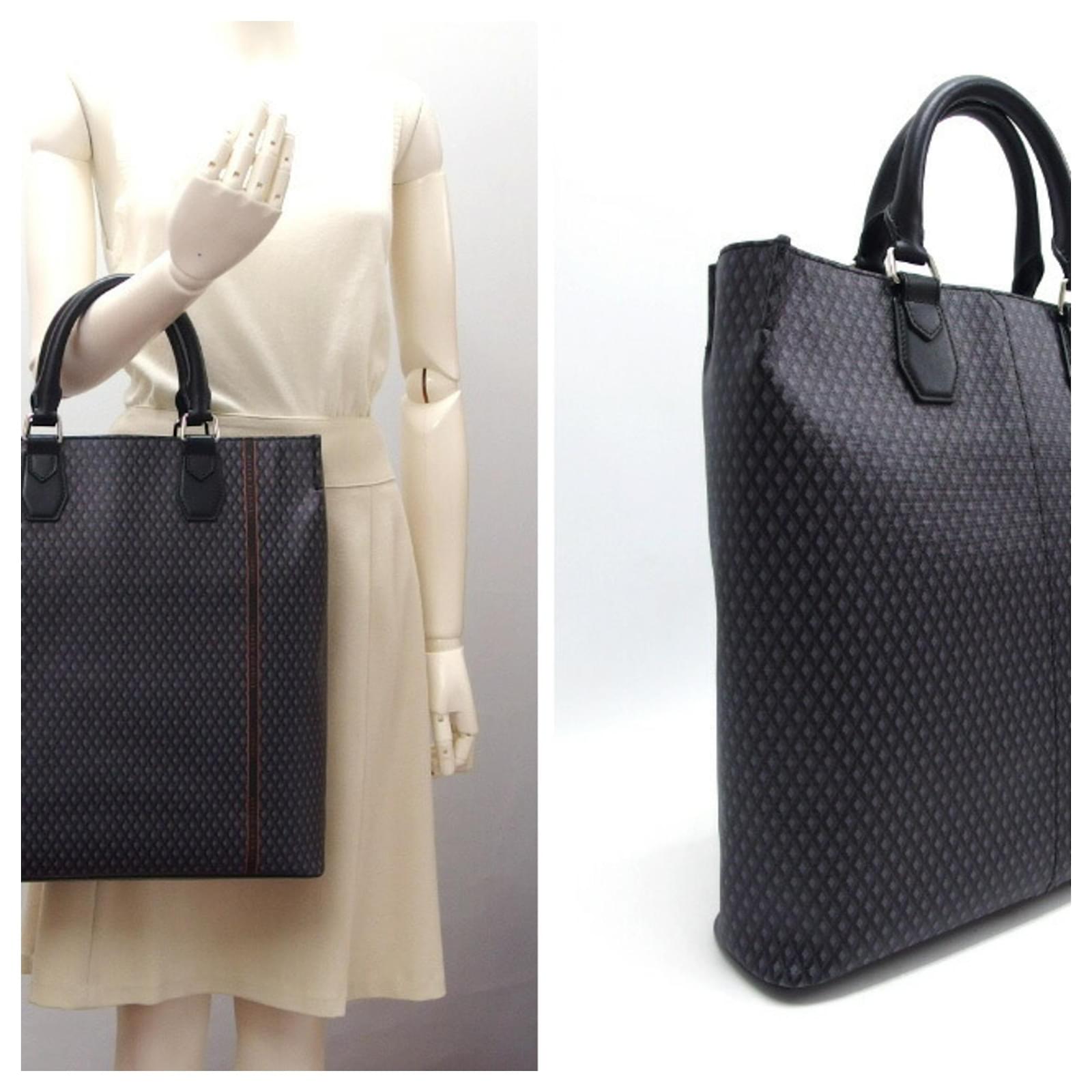 Alfred Dunhill Women's RFD Black Leather Expandable Leather Wallet/Clutch Mini Bags Australia