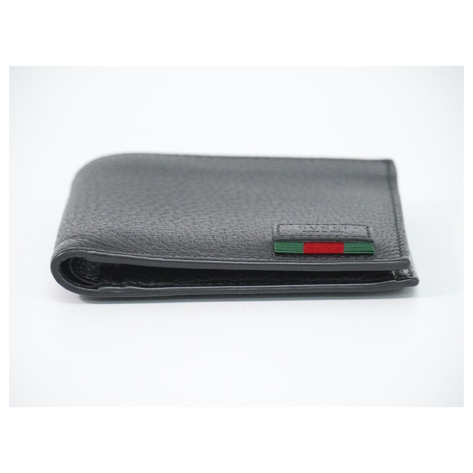 Gucci Portatessere Nero Uomo Pelle Microguccissima Mod. 262837 BMJ1N 1000