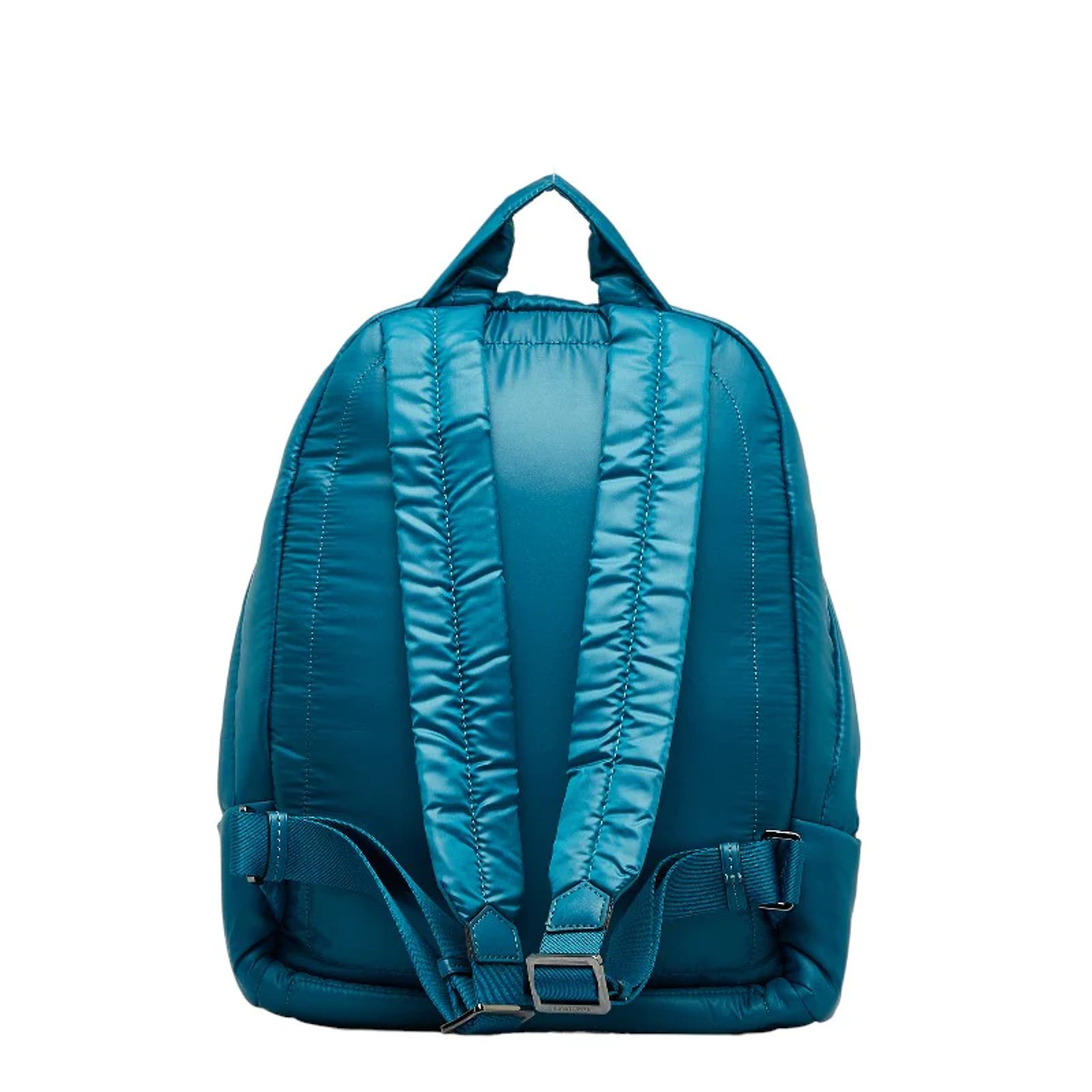 Michael Kors Medium Quilted Nylon Rae Backpack Blue ref 