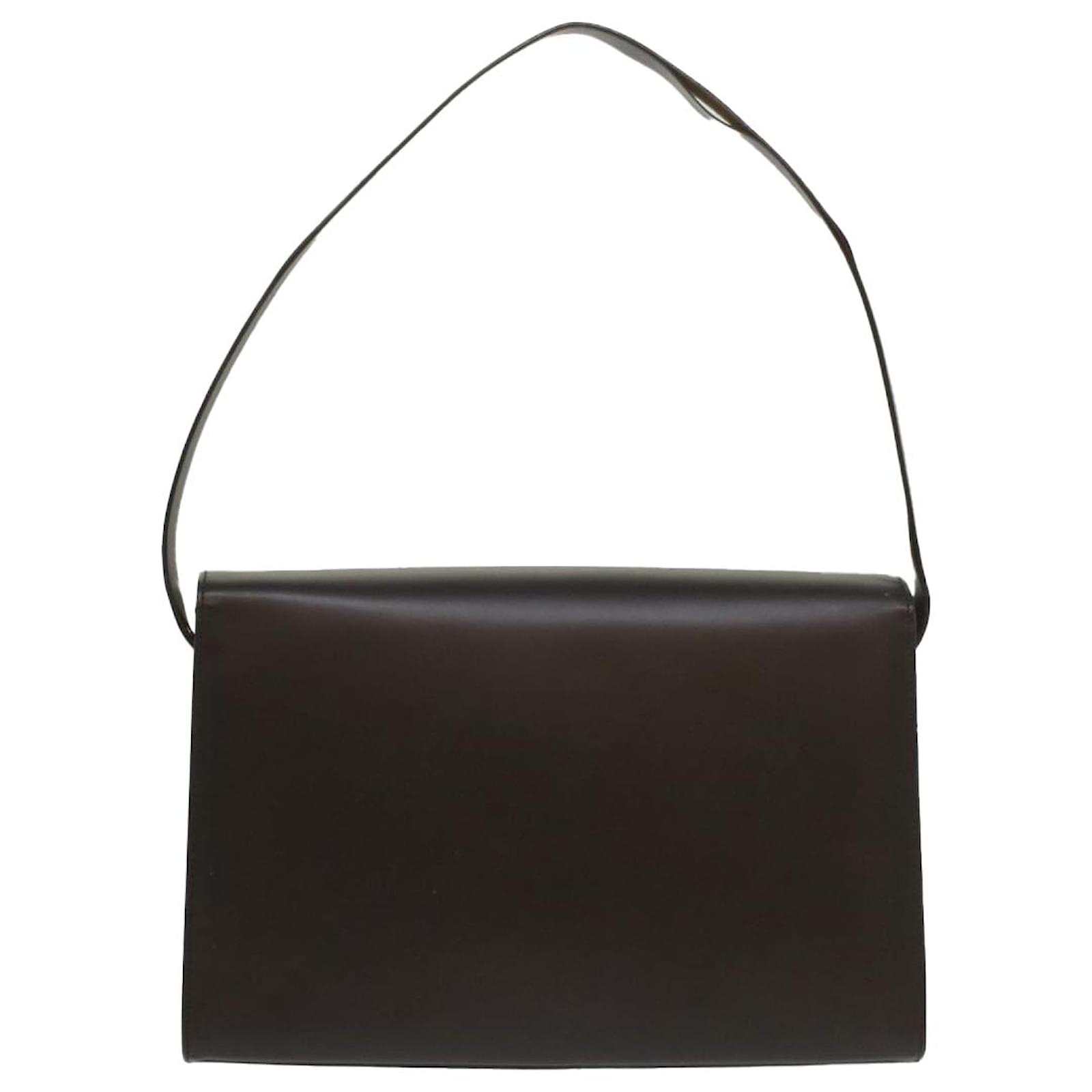 GUCCI Shoulder Bag Leather Black 001 3064 Auth ep1938 ref.1105702