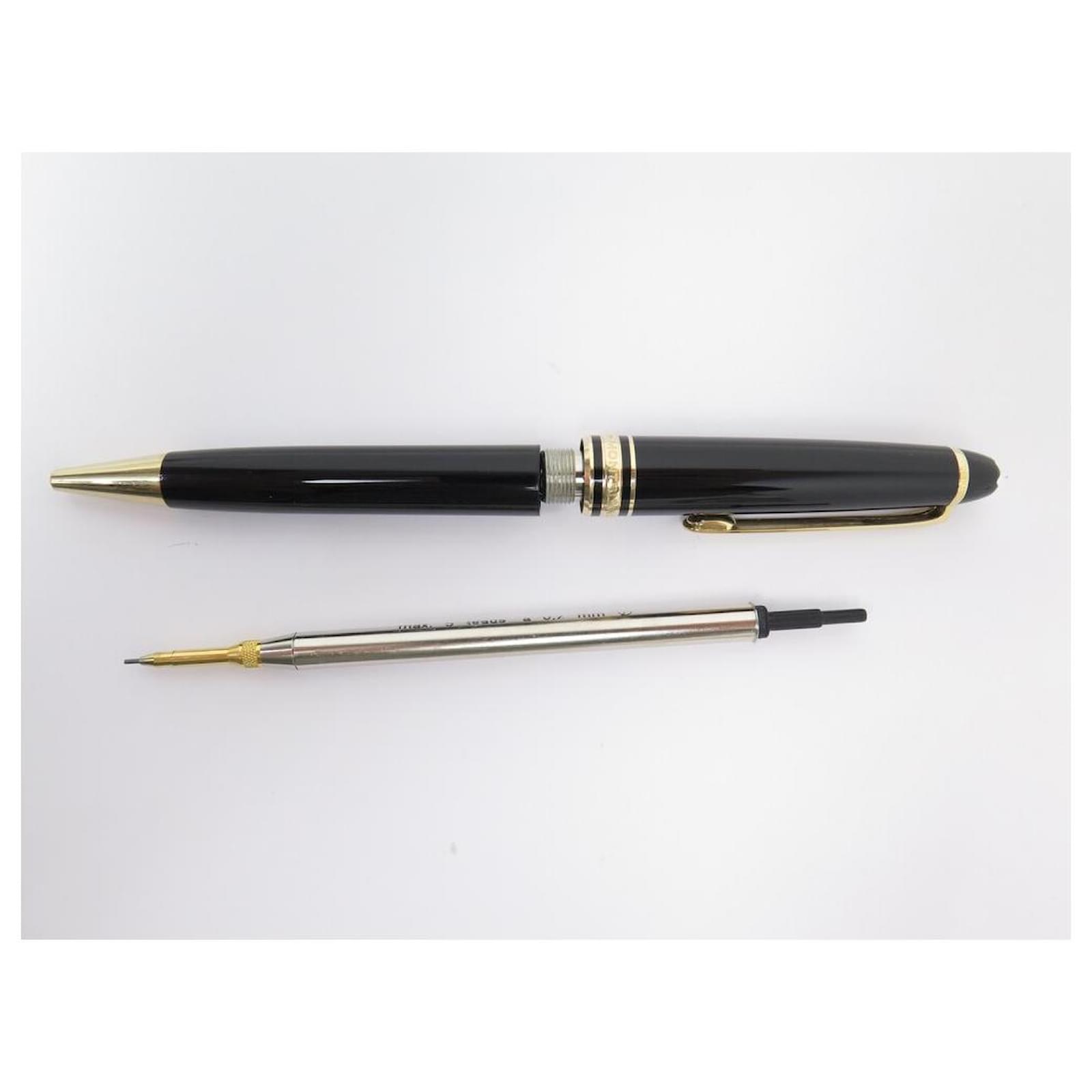 MONTBLANC PENNA MEISTERSTÜCK CLASSIC MB12737 0.7PENNA MATITA MM Nero Resina  ref.1106906 - Joli Closet