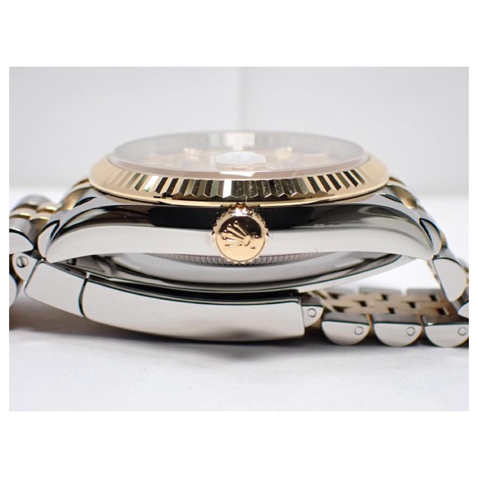Rolex Datejust 36 Golden fluted motif Jubilee Bracelet 126233 Mens
