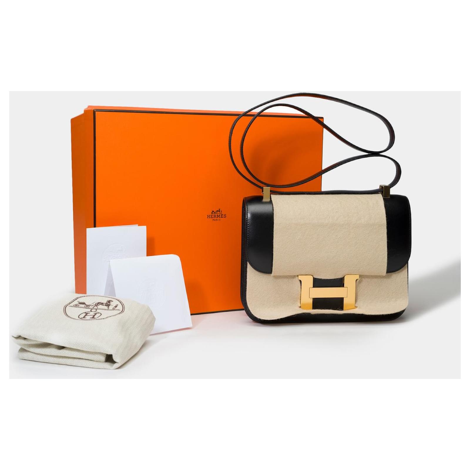 hermes constance 18 black