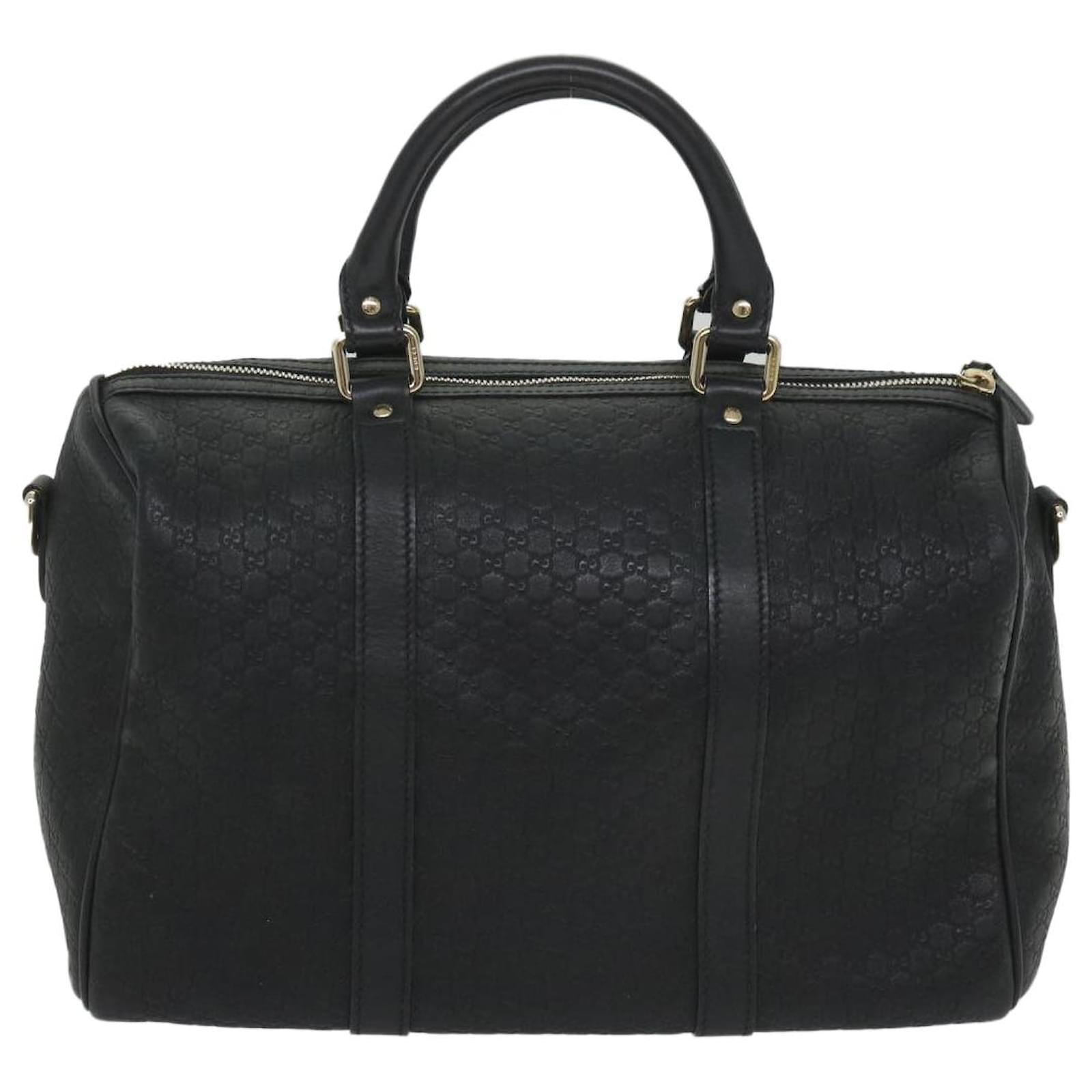 Gucci black 2025 boston bag