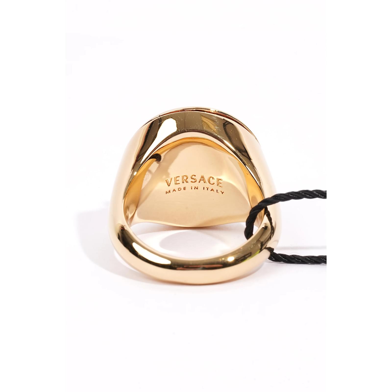 Gold Medusa ring Versace - Vitkac GB