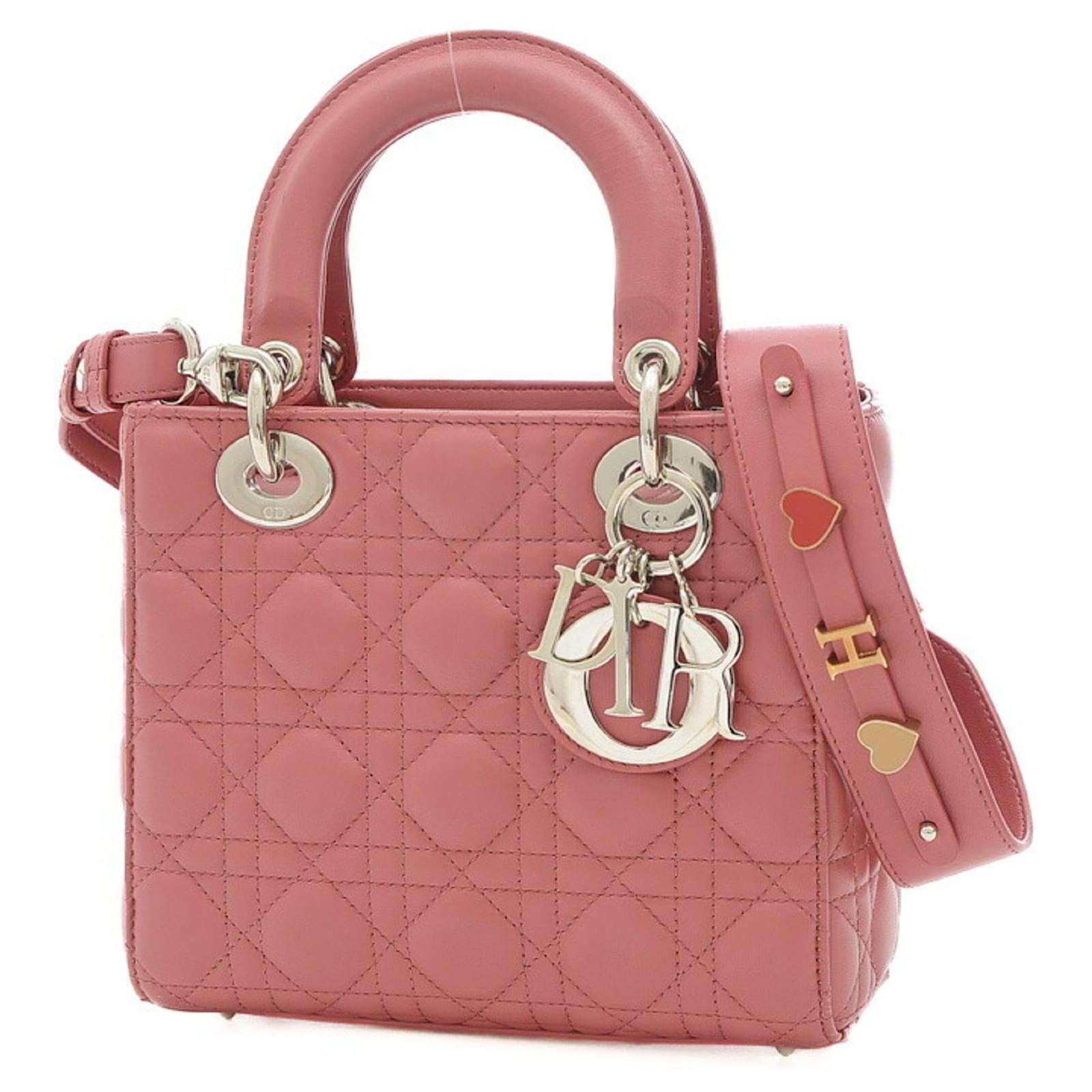 Dior ピンク バックベルトハイヒール 36 DIOR パイソンレディディオール2wayバッグM ピンク｜VINTAGE QOO