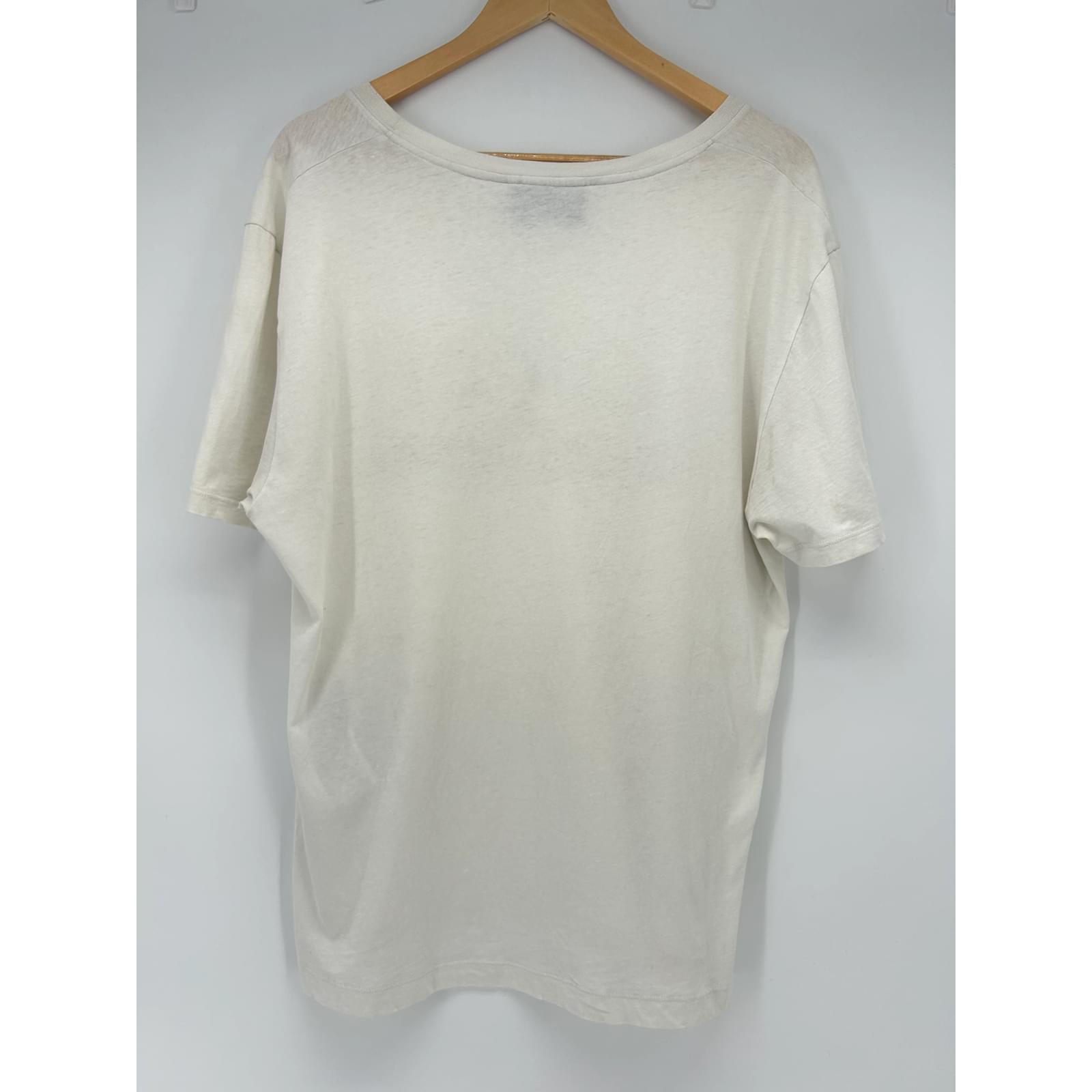 GUCCI T-shirts M Cotton White Joli