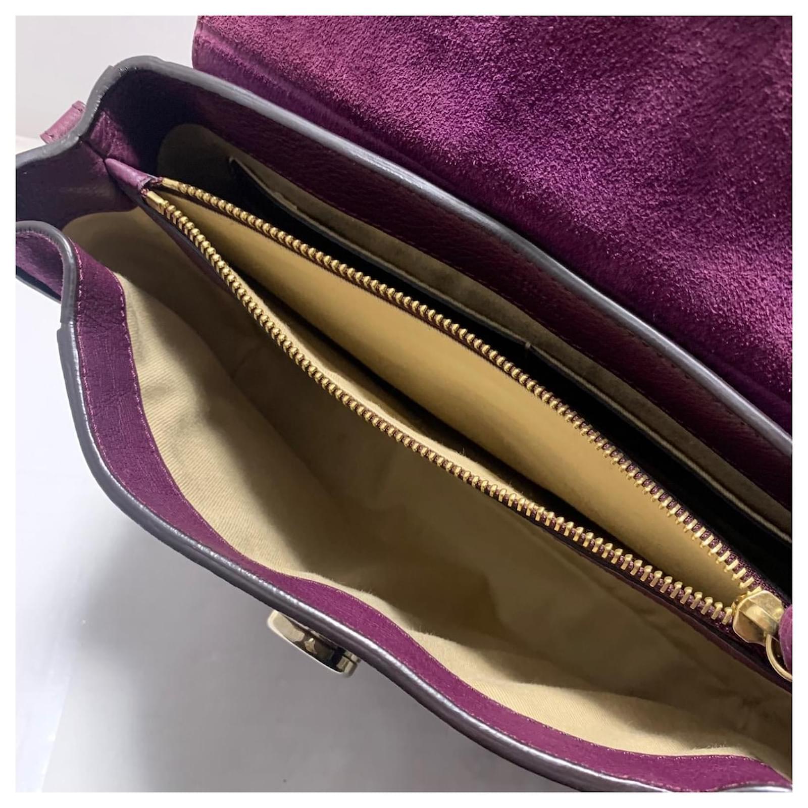 Chloe Faye Day Purple Leather ref.1123858 Joli Closet