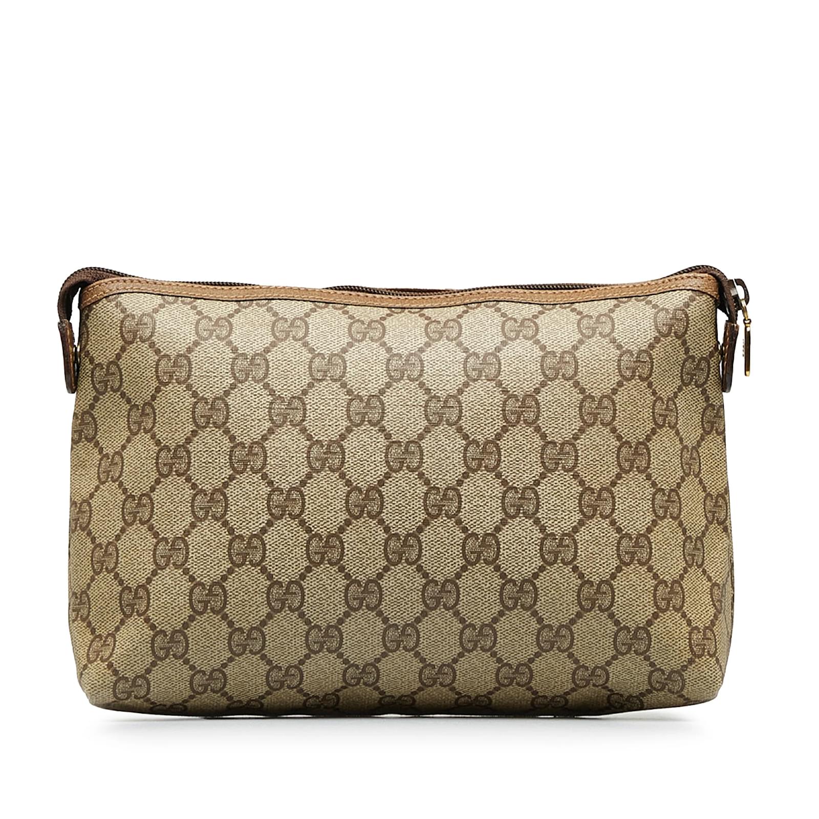 Gucci tan online clutch