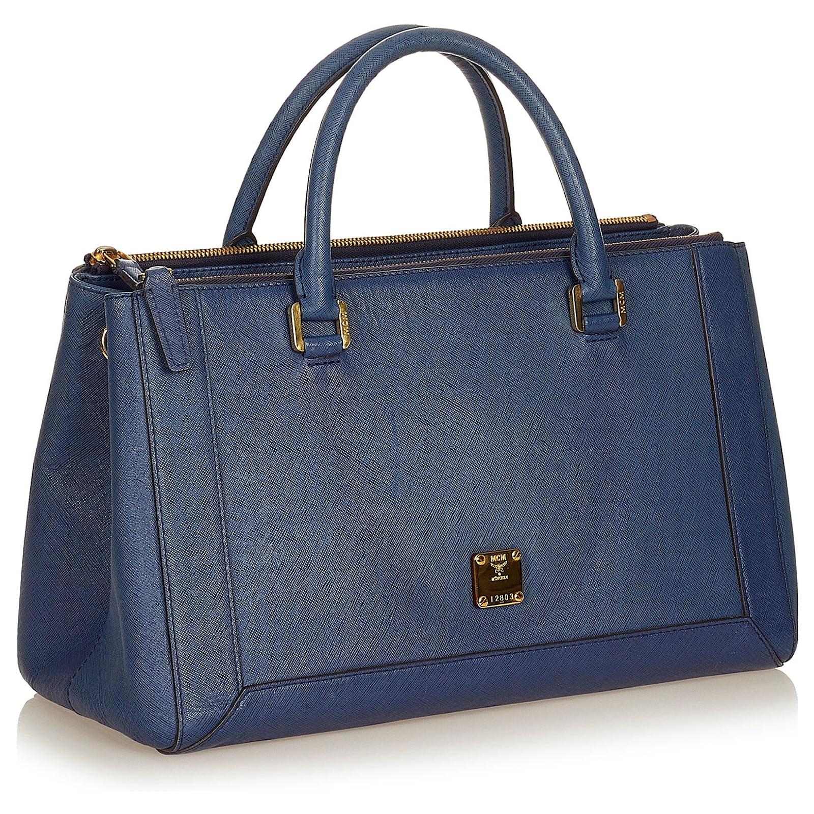 Mcm best sale saffiano bag