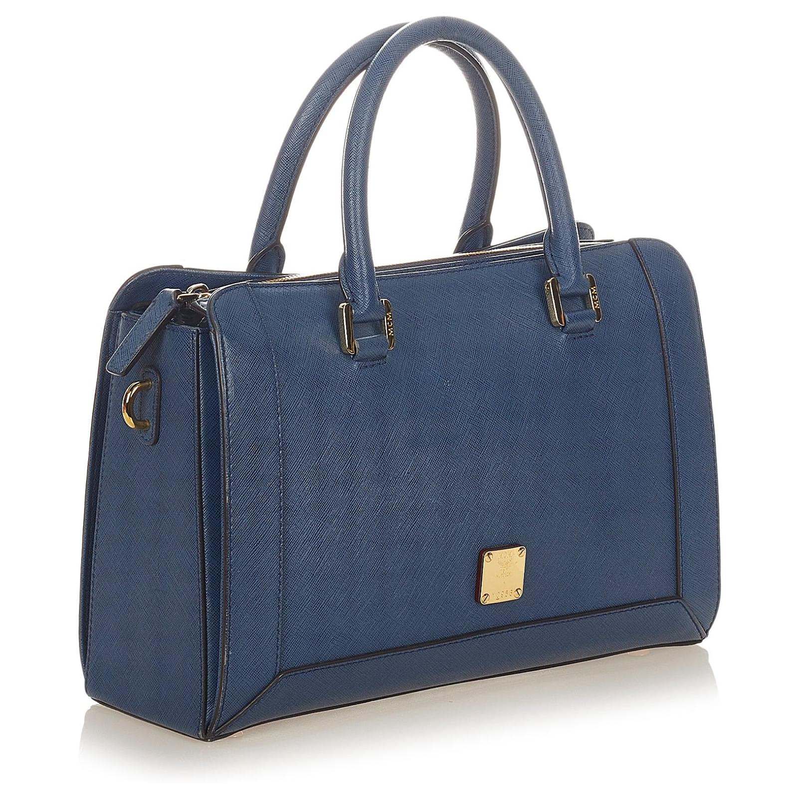 Mcm discount satchel bags