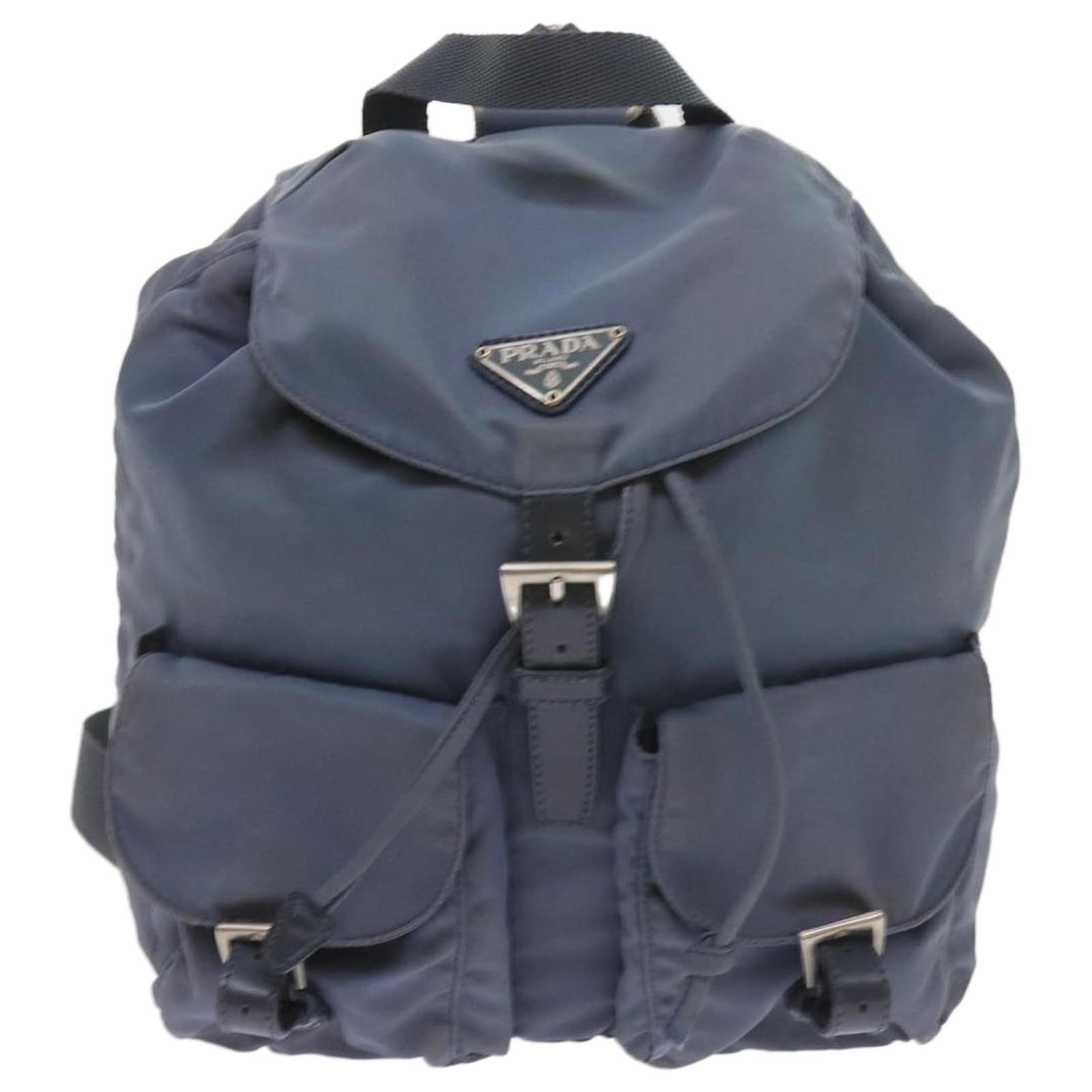 PRADA Nylon Backpack V135 Black – Timeless Vintage