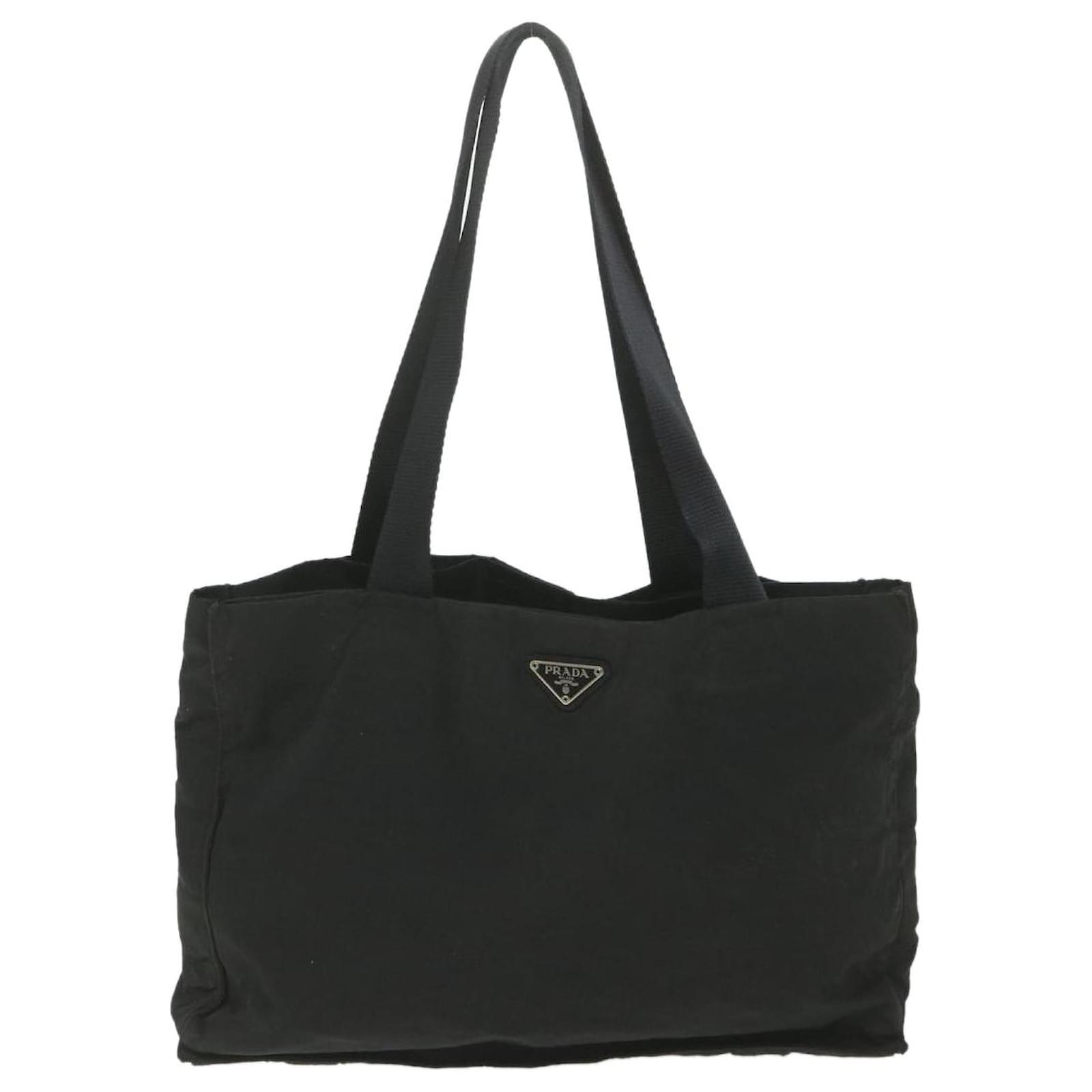 PRADA Tote Bag Nylon Black Auth bs9823 ref.1138658 - Joli Closet