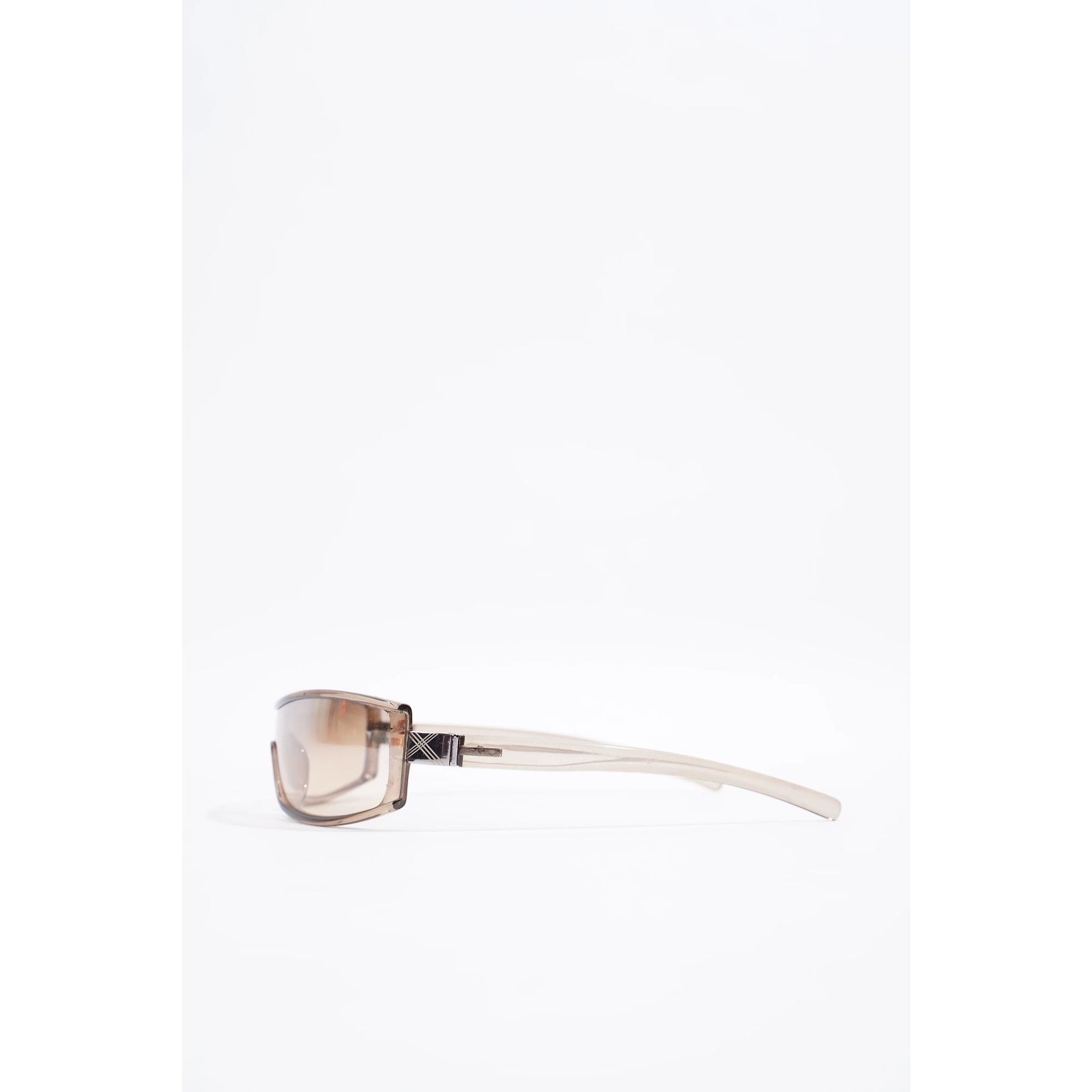 Burberry Retro Sunglasses Champagne Acetate Beige Plastic 