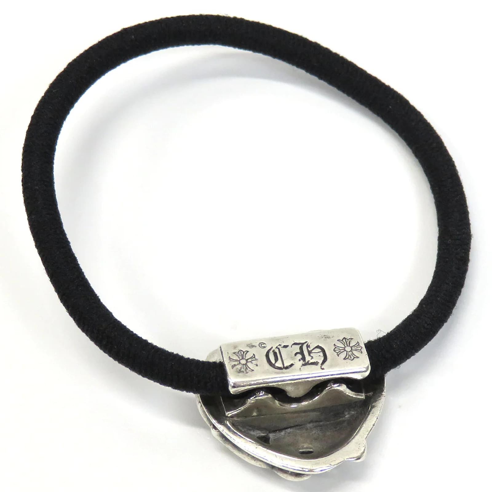 CHROME HEARTSHEART IN BAND ハート Chrome Hearts Heart Concho Hair Band 0.0 Silvery Silver