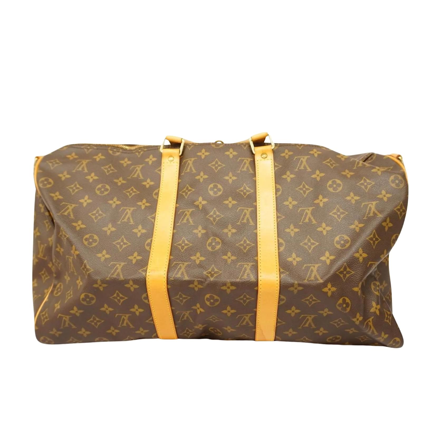 Louis Vuitton Monogram Canvas Keepall Bandouliere 55 Bag w/o Strap -  Yoogi's Closet